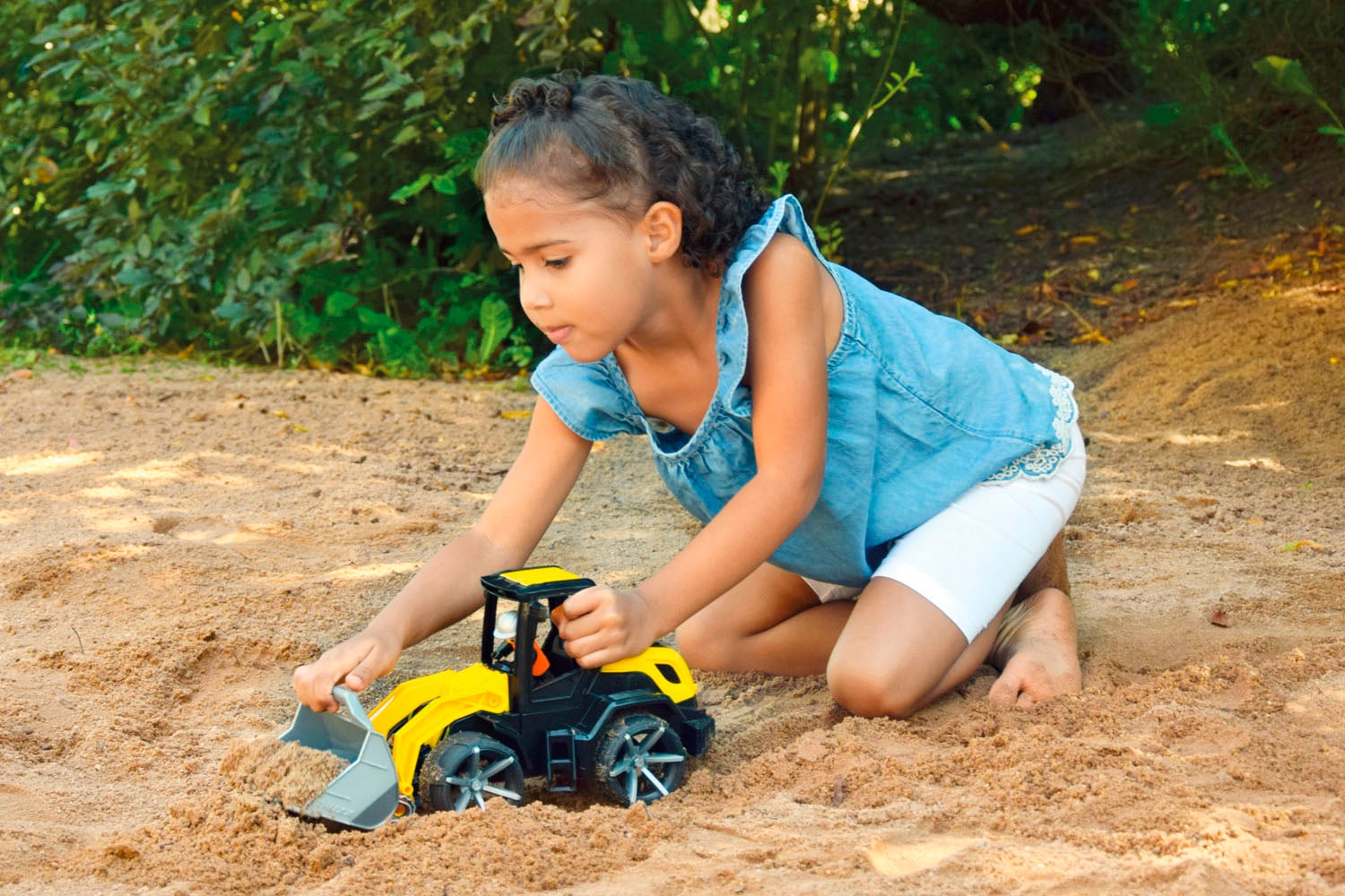Lena® Spielzeug-Radlader »Truxx Schaufellader« inklusive Spielfigur; Made in Europe