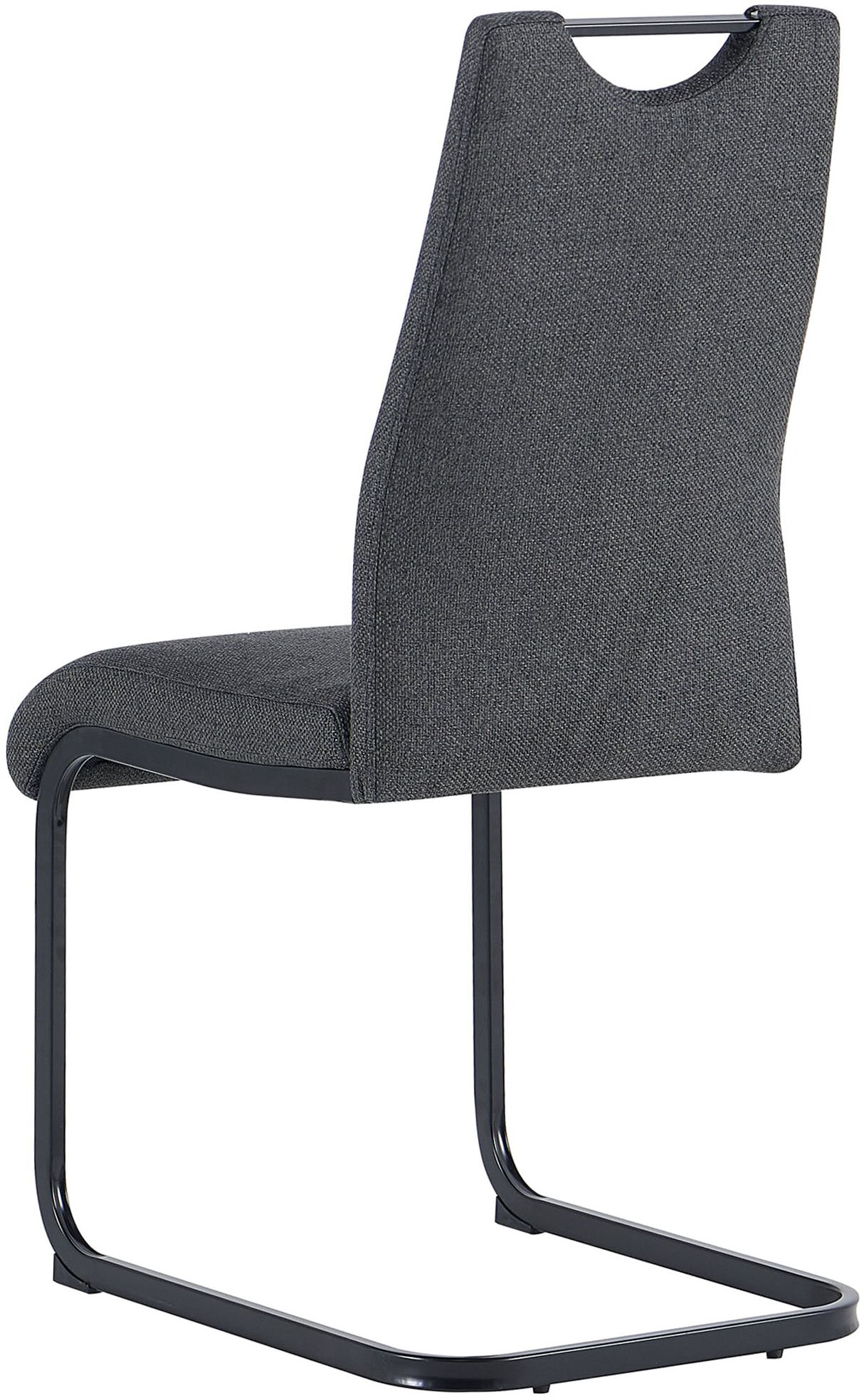 byLIVING Chaise cantilever »CAPRI« (Ensemble) 2 cuisWebstoff, bis 110 kg, Schaumstoff, Schwingstuhlgestell, mit Griff