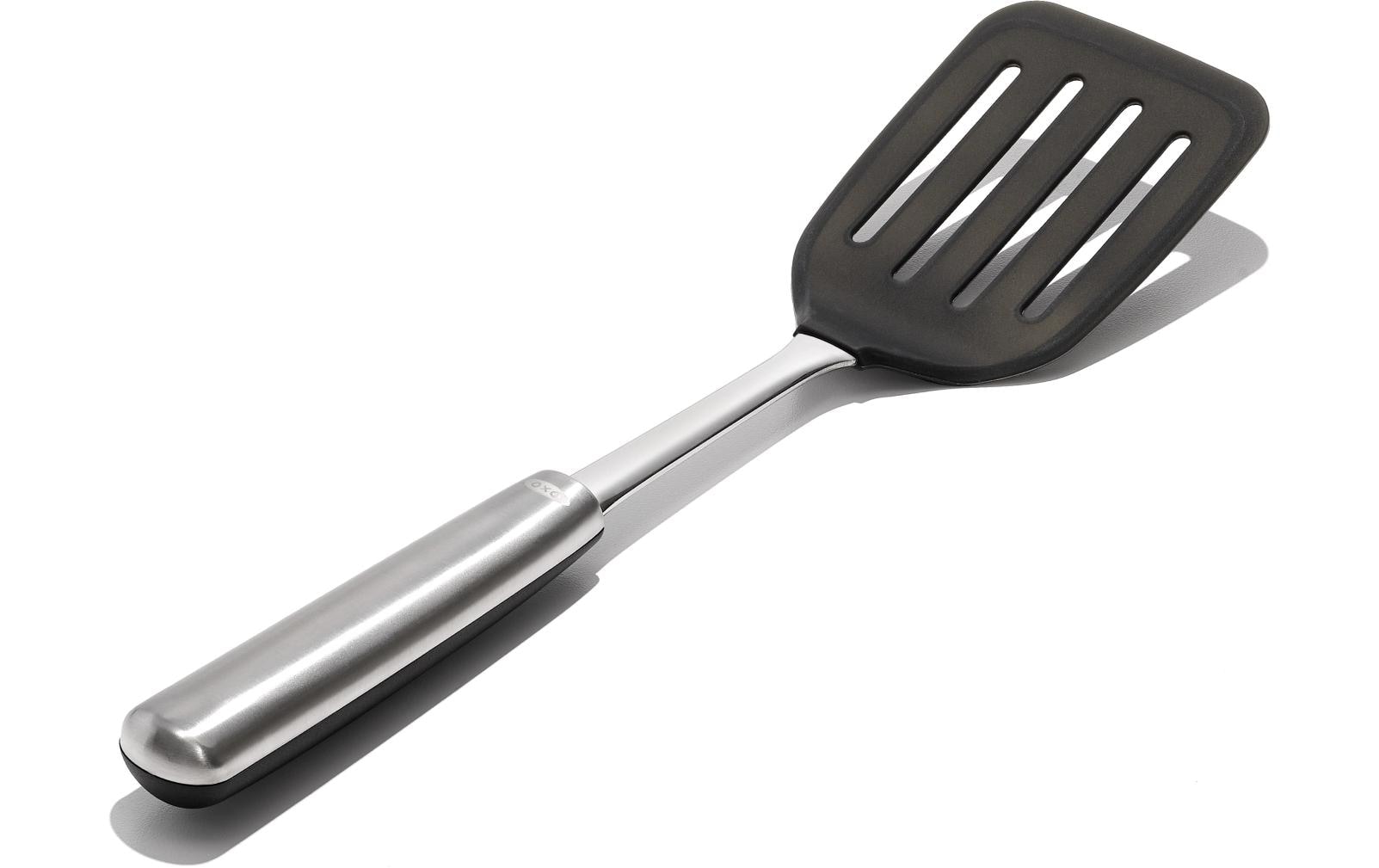 OXO Good Grips Pfannenwender »OXO Silicone Flexible Turner« der Kopf besteht aus hitzebeständigem Silikon