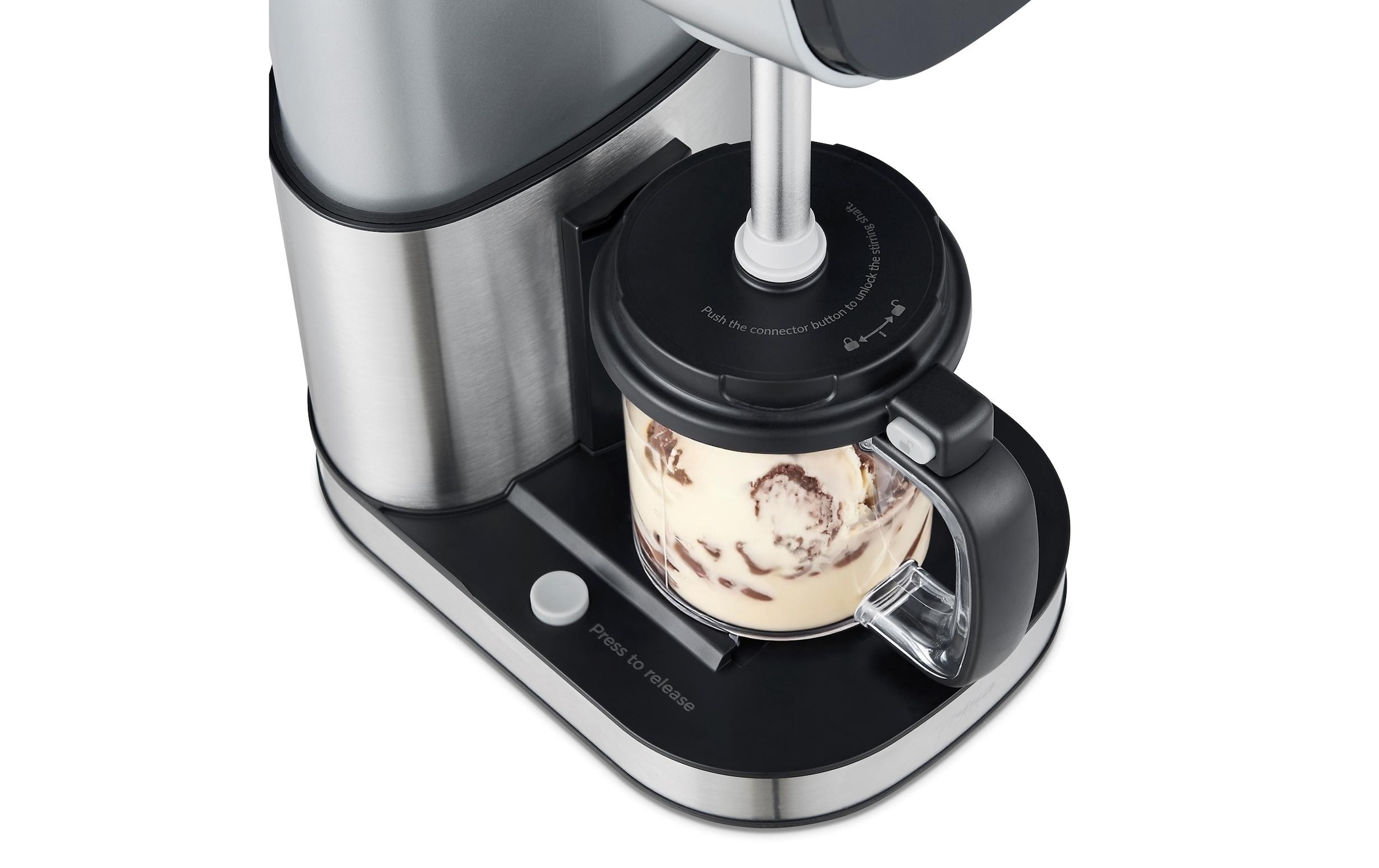 Trisa Machine à glace pilée »Creamolino 0.5 l« 0,5 l 500 W créations de glace crémeuses sur simple pression d'un bouton