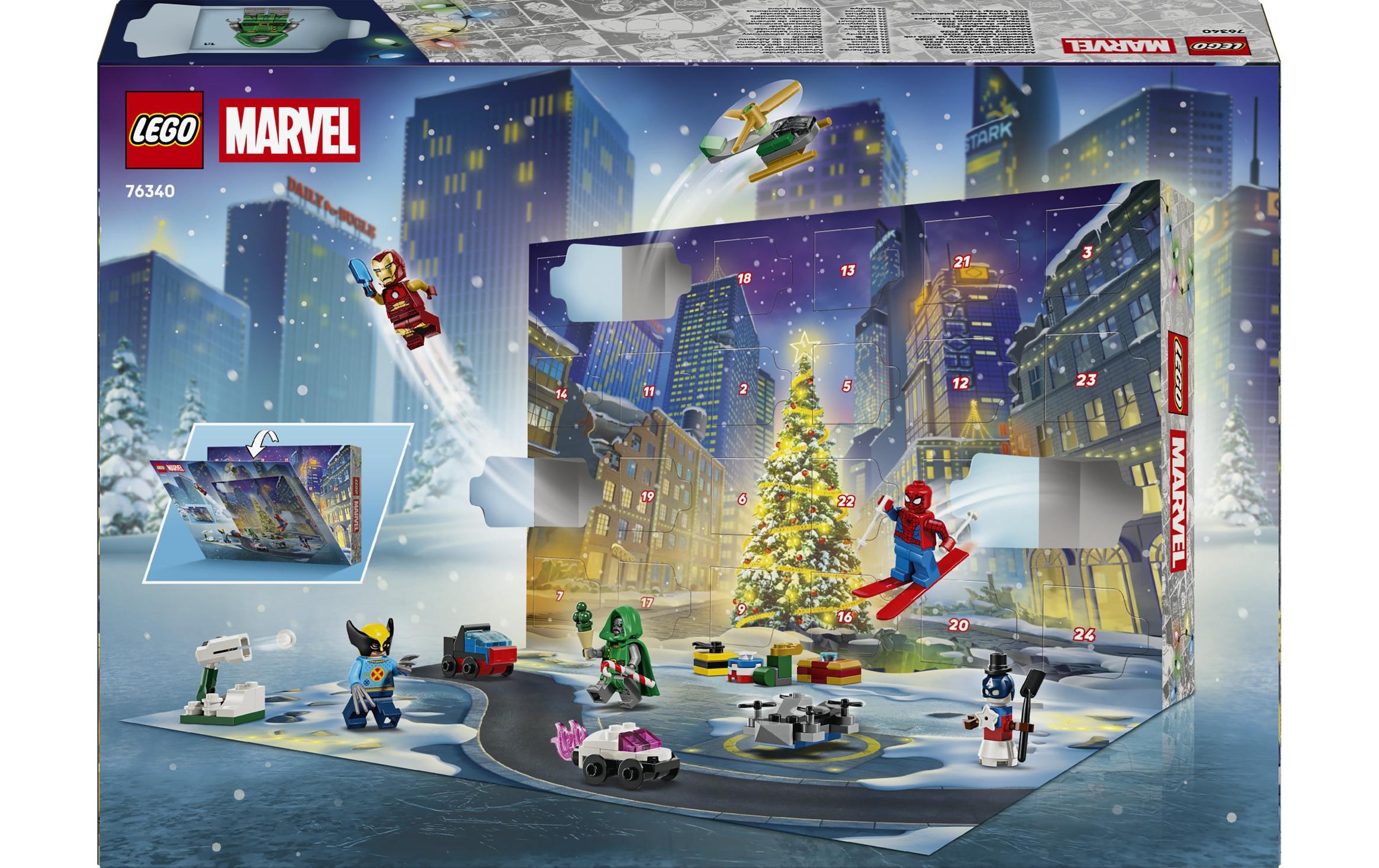 LEGO® Pions de construction »Marvel Adventskalender 2026 76340«