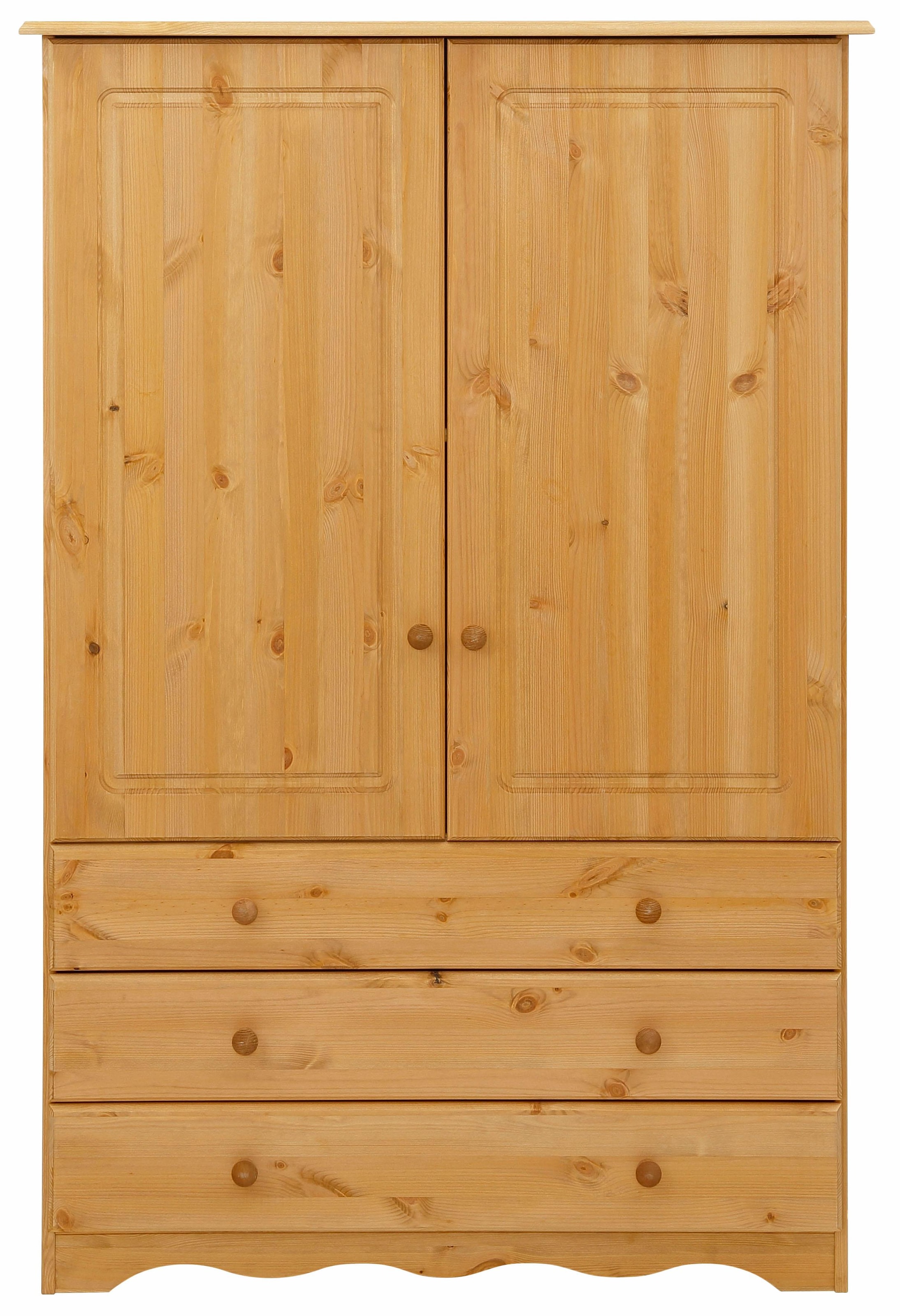 Home affaire Wäscheschrank »Minik« aus schönem massivem Kiefernholz, in unterschiedlichen Farbvarianten