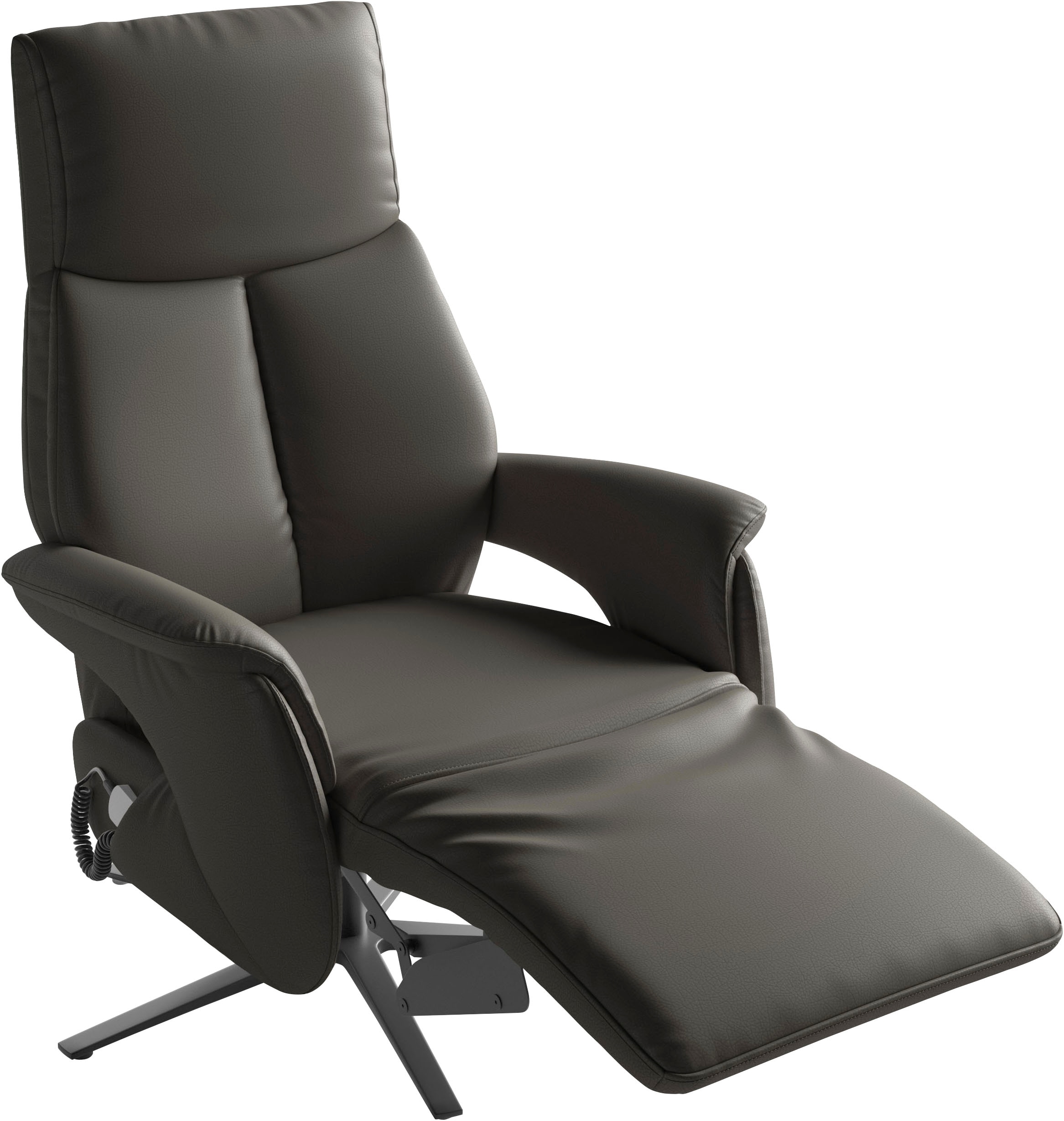 sit&more Fauteuil TV »Lazy mit Kopfteilverstellung & Drehfunktion, weitere Funktionen« avec position cœur-balance et 3 moteurs