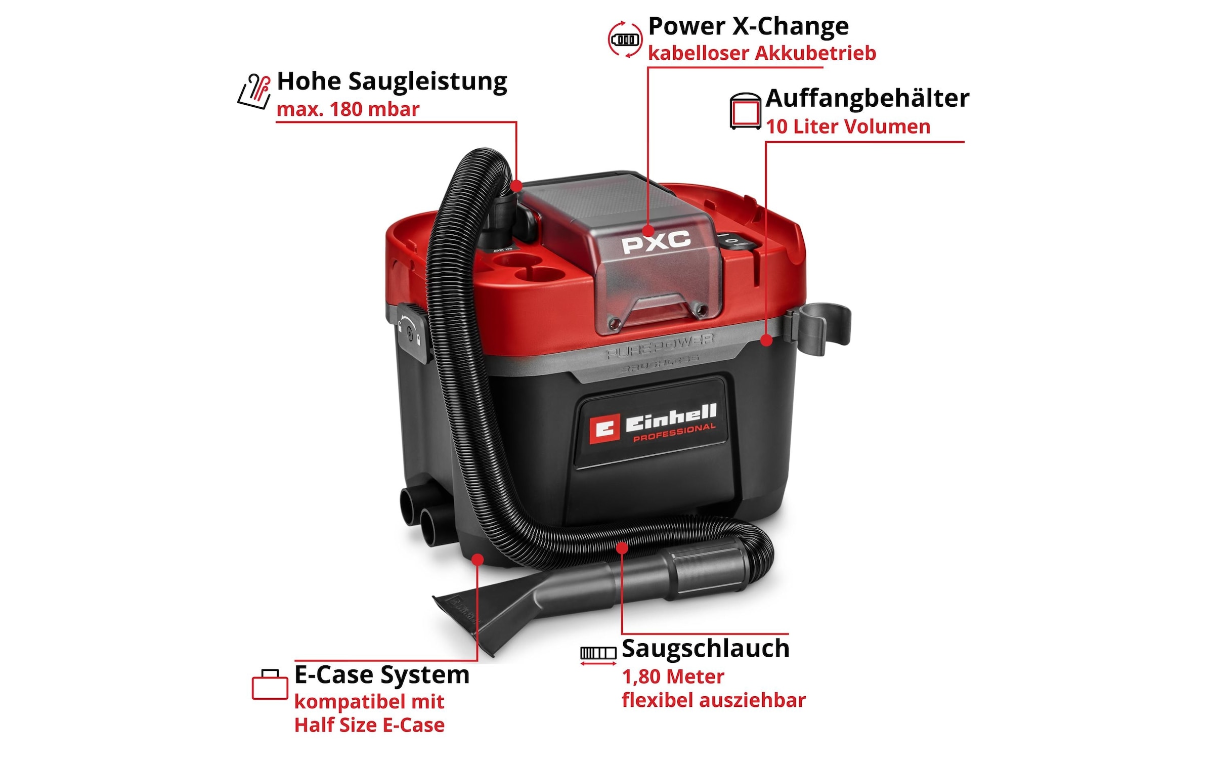   Nass-Trocken-Akkusauger »TP-VC 18/10 Li BL L-Solo« ohne Akku und Ladegerät