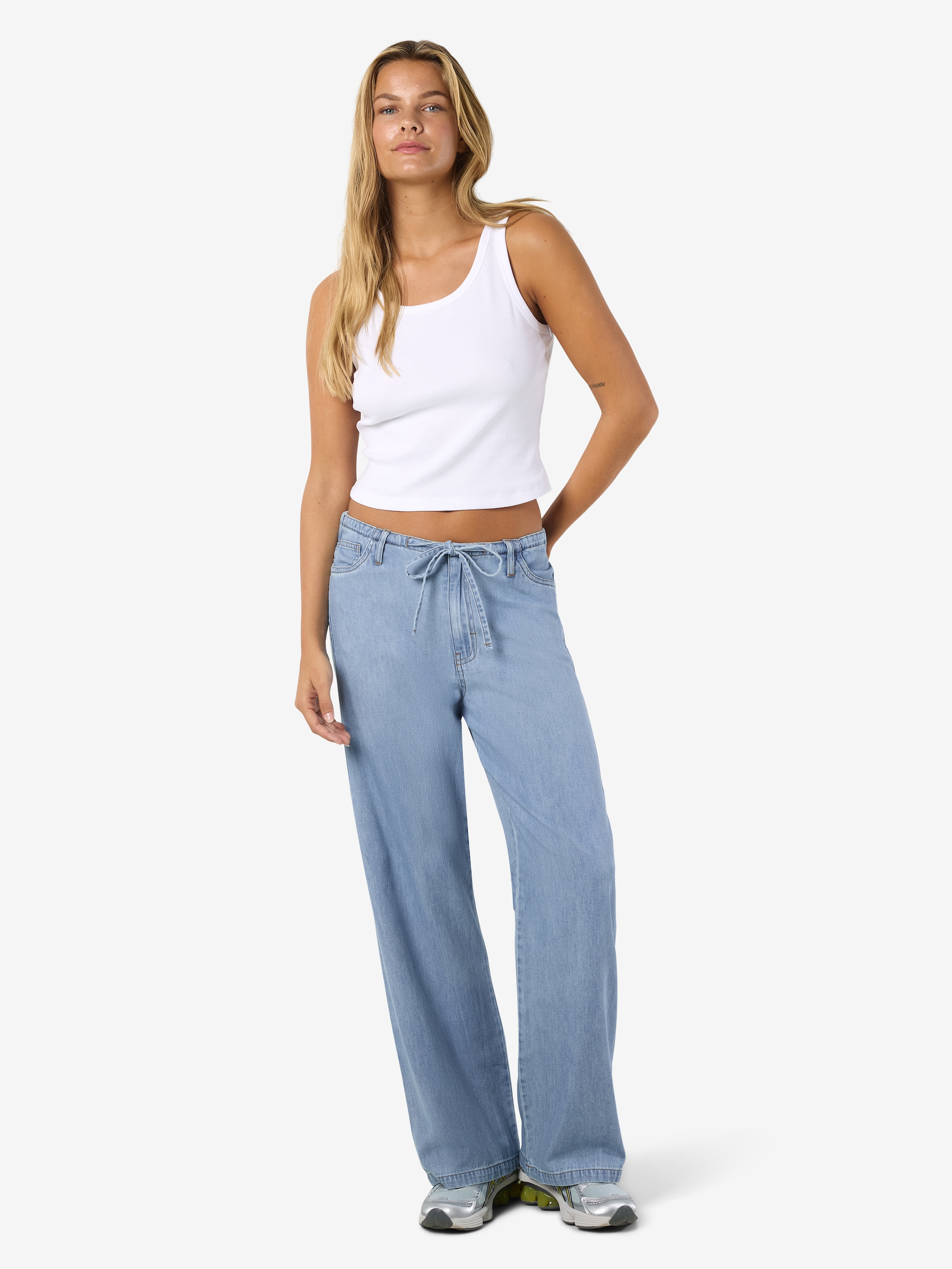 Noisy may Jeans droit »NMRINE NW WIDE PANTS MG008LB NOOS«