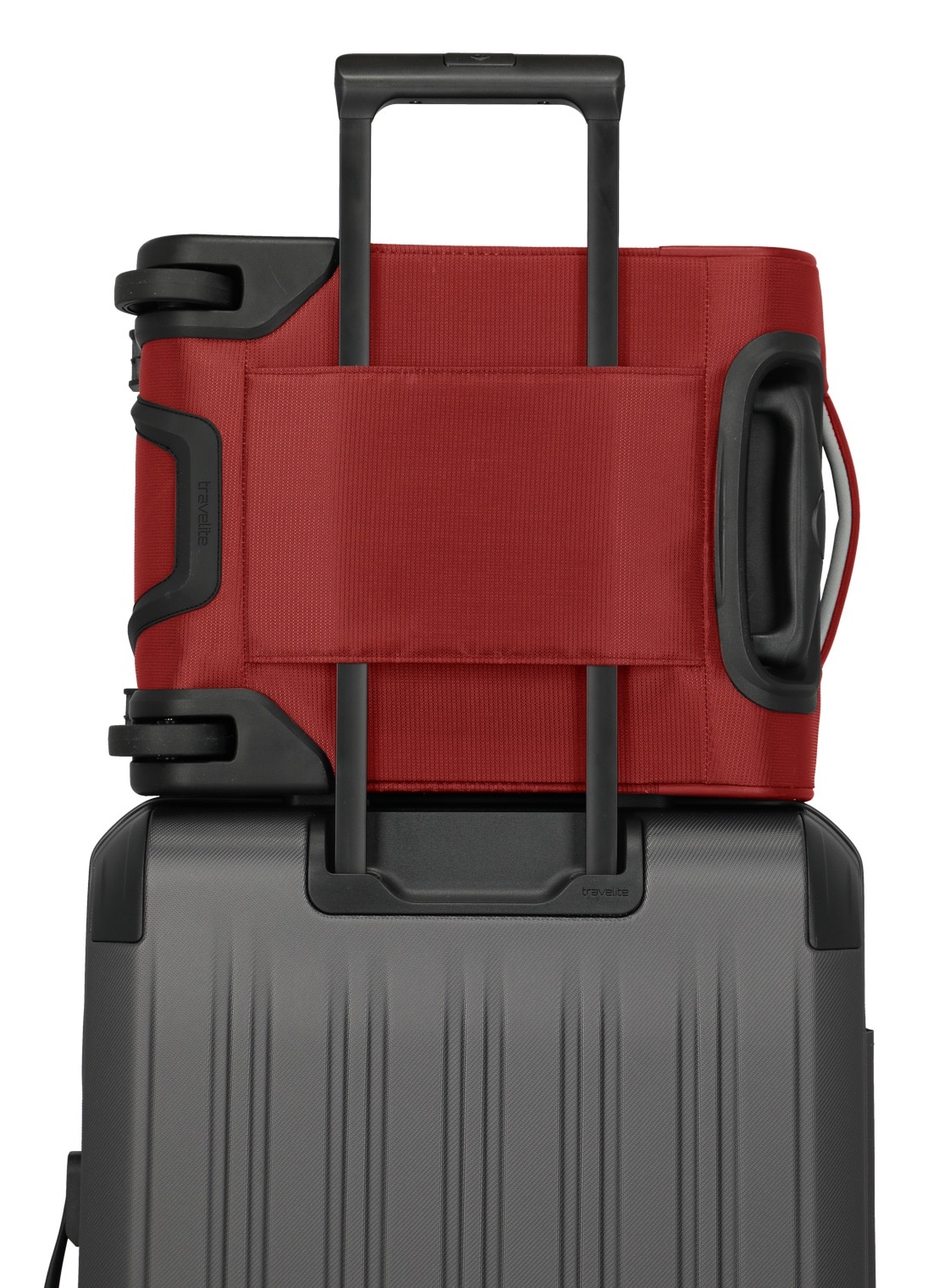 travelite Handgepäck-Trolley »JETPACK Easy 2 Cabin Handgepäck Koffer« 21 l 4 Rollen Weichgepäck, passend für viele gängige Airlines