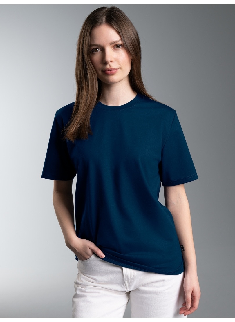 Trigema T-Shirt »TRIGEMA T-Shirt aus 100% Baumwolle« 1 Stk.