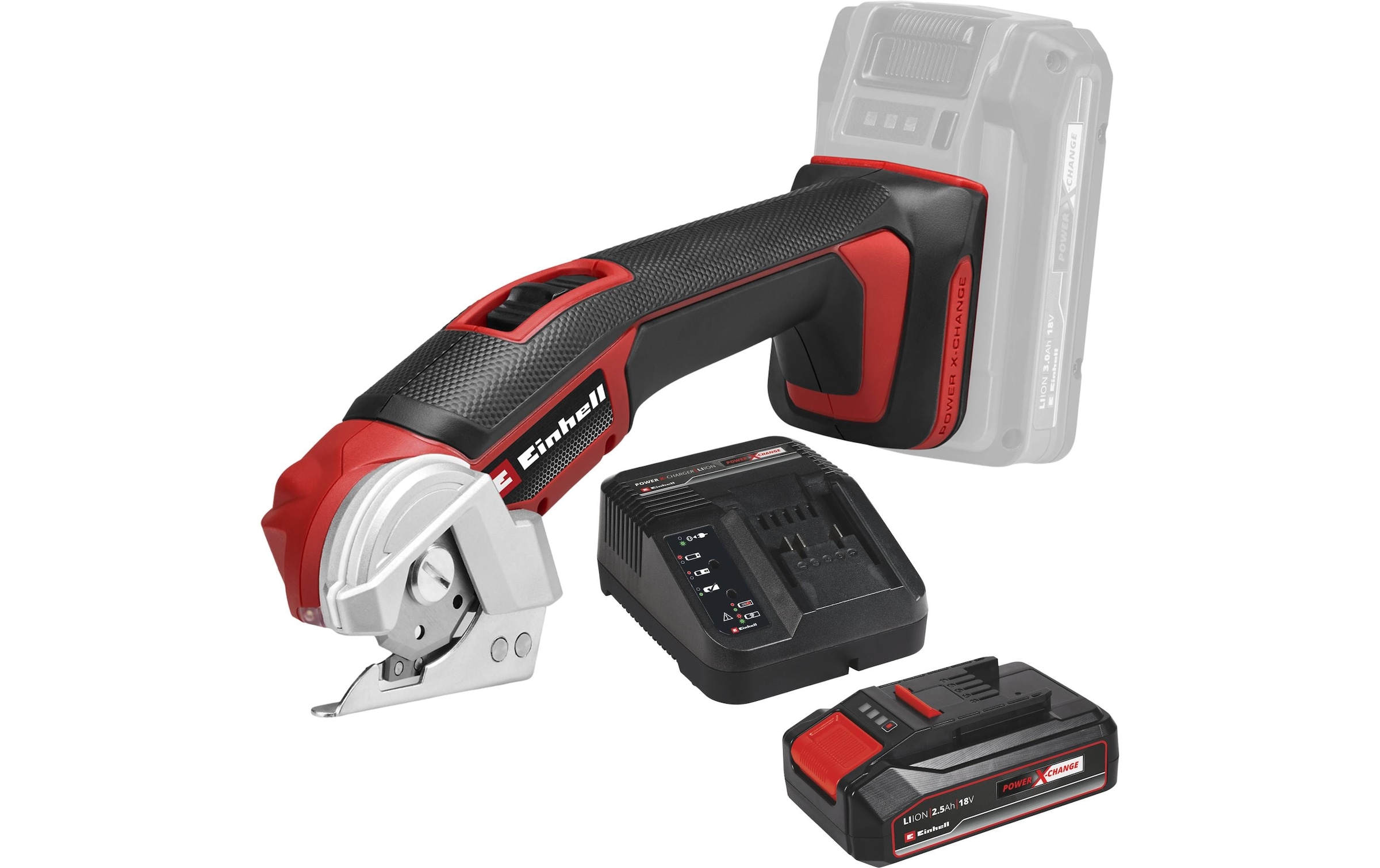 Einhell Scie multifonctions sans fil »TE-UC 18/6 Li (2.5Ah) Kit«