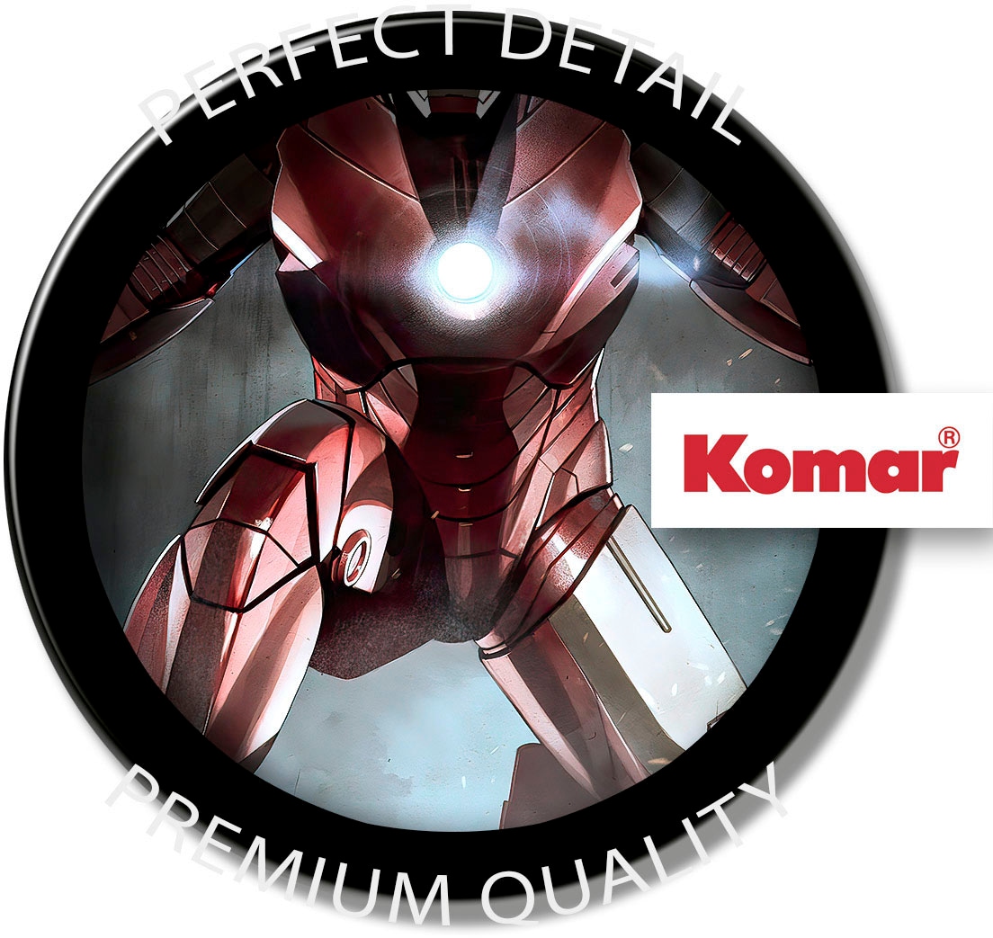 Komar Leinwandbild »Iron Man Charging - Grösse 40 x 30 cm« Disney 40 x 30 cm (Breite x Höhe), 1 Stk. tlg. Keilrahmenbild mit Echtholzrahmen, Kinderzimmer