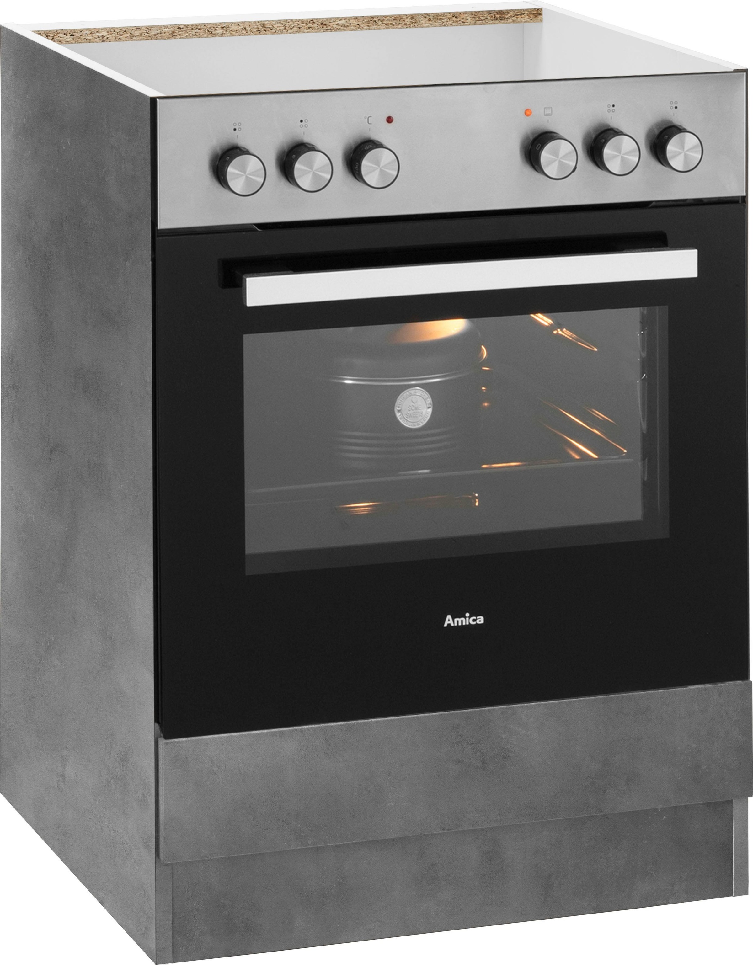 wiho Küchen Herdumbauschrank »Cali« 60 cm breit, ohne Arbeitsplatte