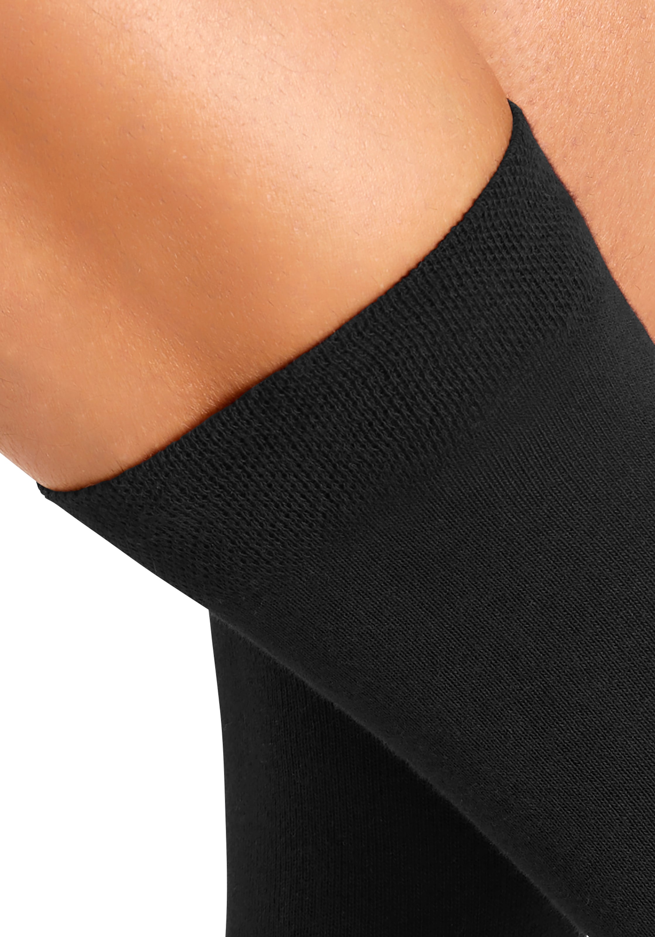 John Devin Chaussettes d'affaires Packung, 3 cuis tlg. mit längerer Schaftlänge, verpackt in einer Box