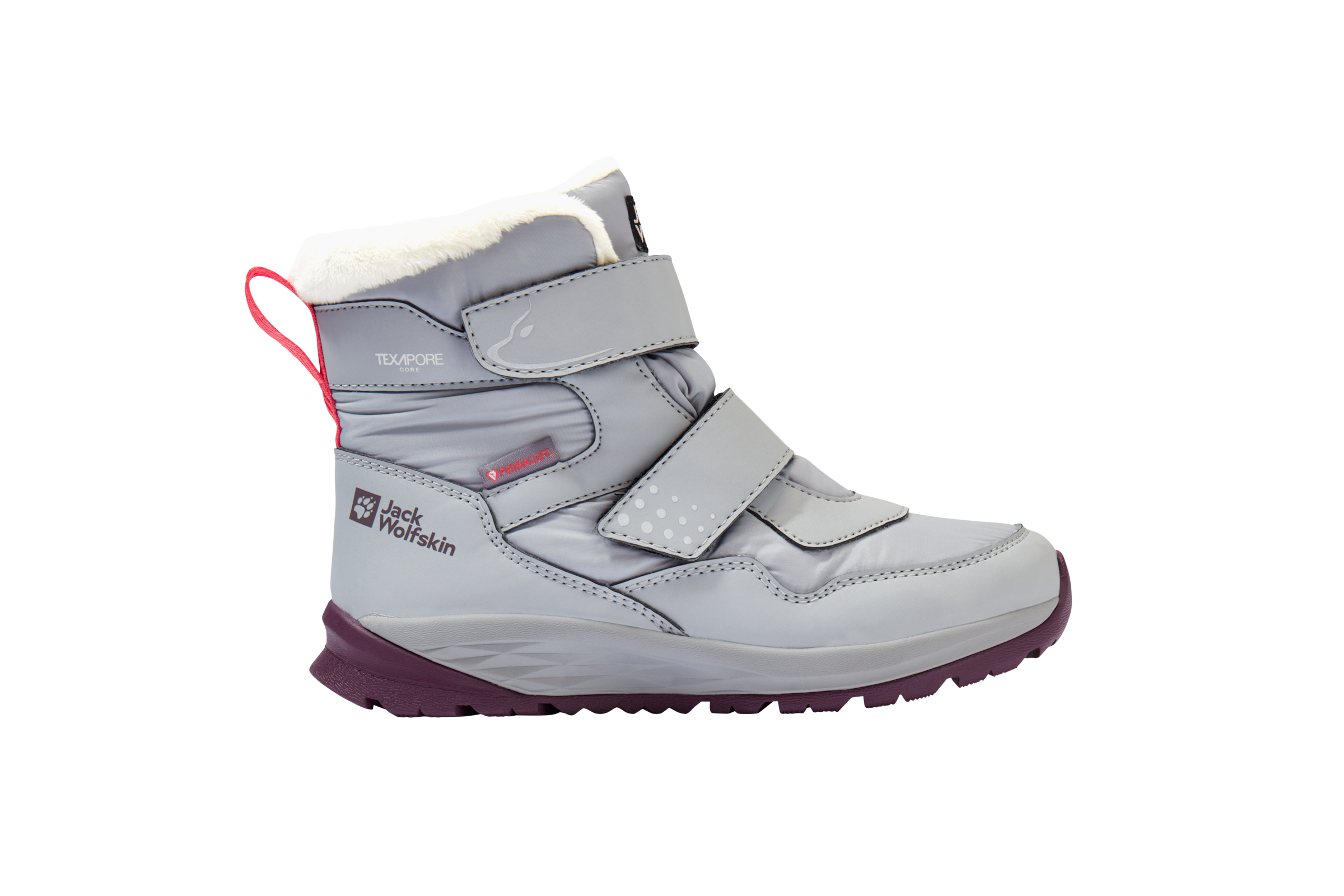 Jack Wolfskin Bottes d'hiver »POLAR BEAR-G TEXAPORE MID VC K«  Snowboots, Winterstiefel, Winterschuhe, wasserdicht & gefüttert