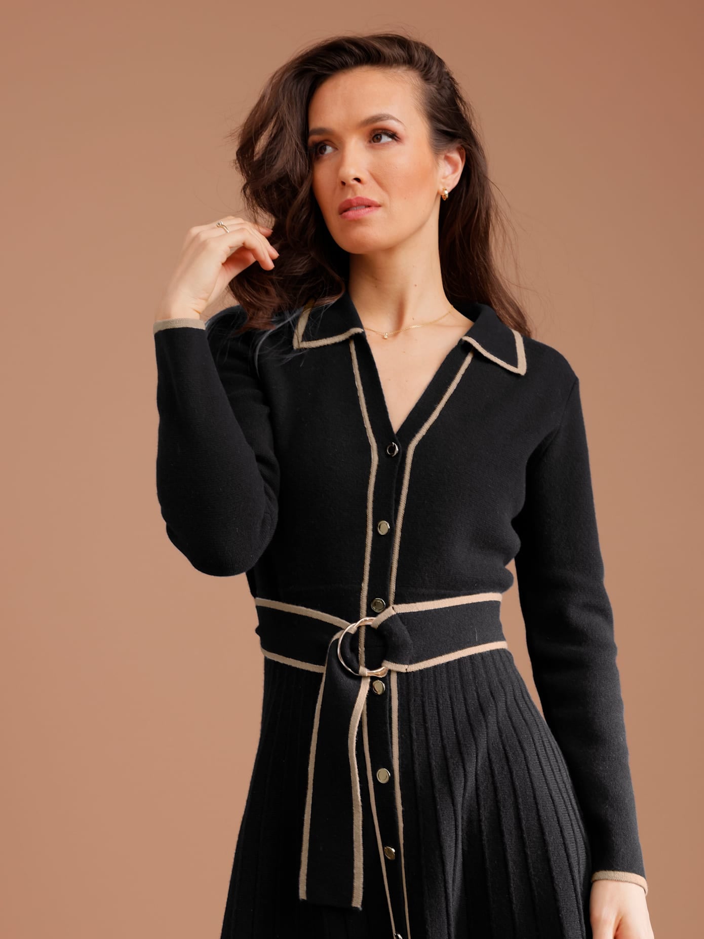 CREATION L PREMIUM Robe en tricot »Woll-Strickkleid«