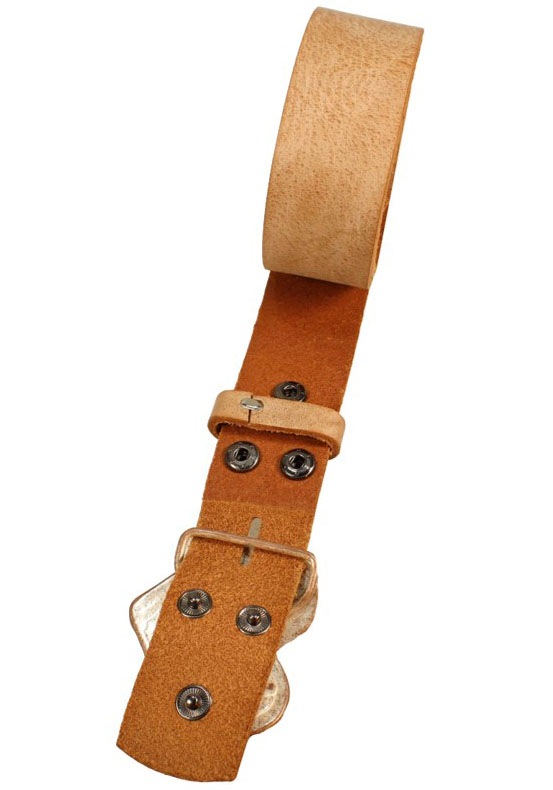 Rettungsring Gürtel Ceinture en cuir mit austauschbarer Schliesse, Rosenherz Komplett Rosa