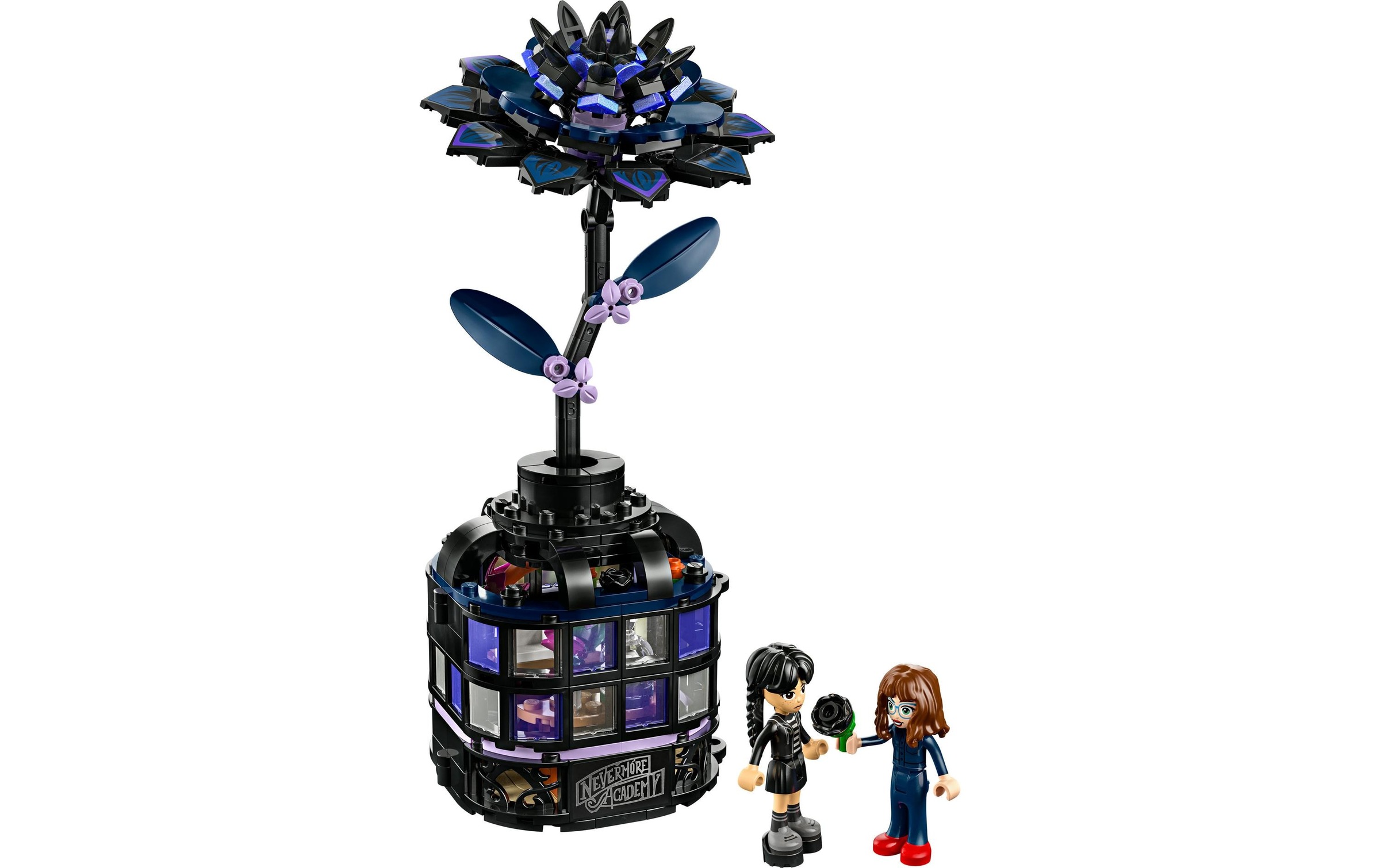LEGO® Spielbausteine »LEGO® Wednesday Schwarze Dahlie 76784«