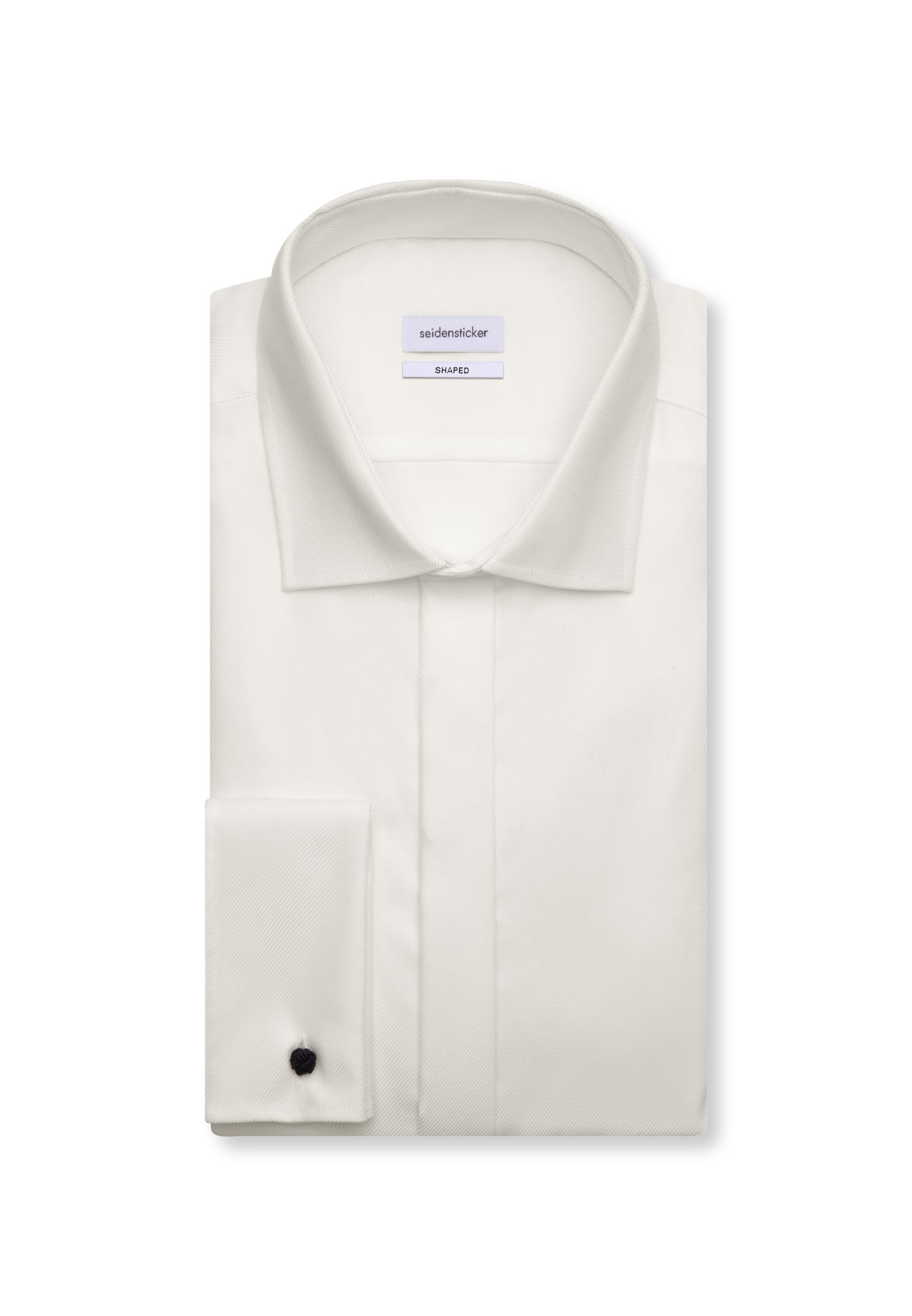seidensticker Smokinghemd »Shaped« Shaped 1/1 Kentkragen Uni