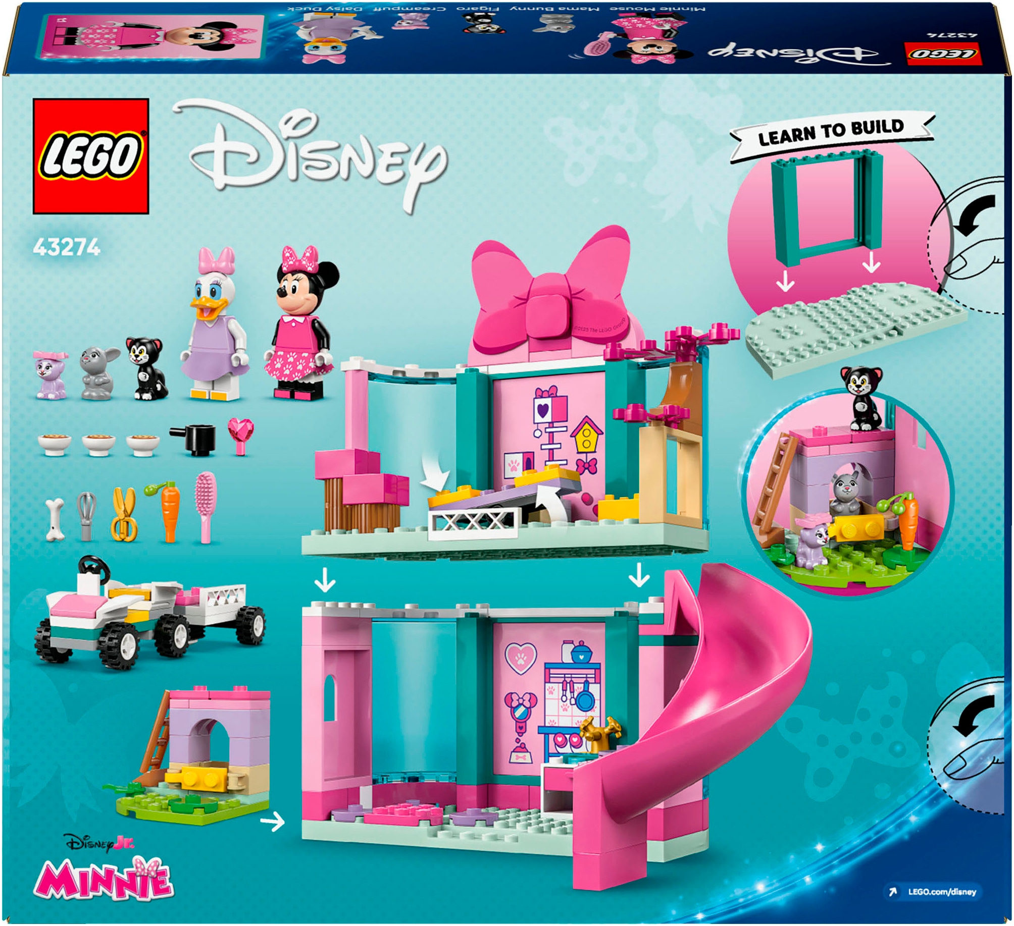 LEGO® Pions de construction »Minnies Tierhotel (43274), LEGO Disney Classic« Made in Europe
