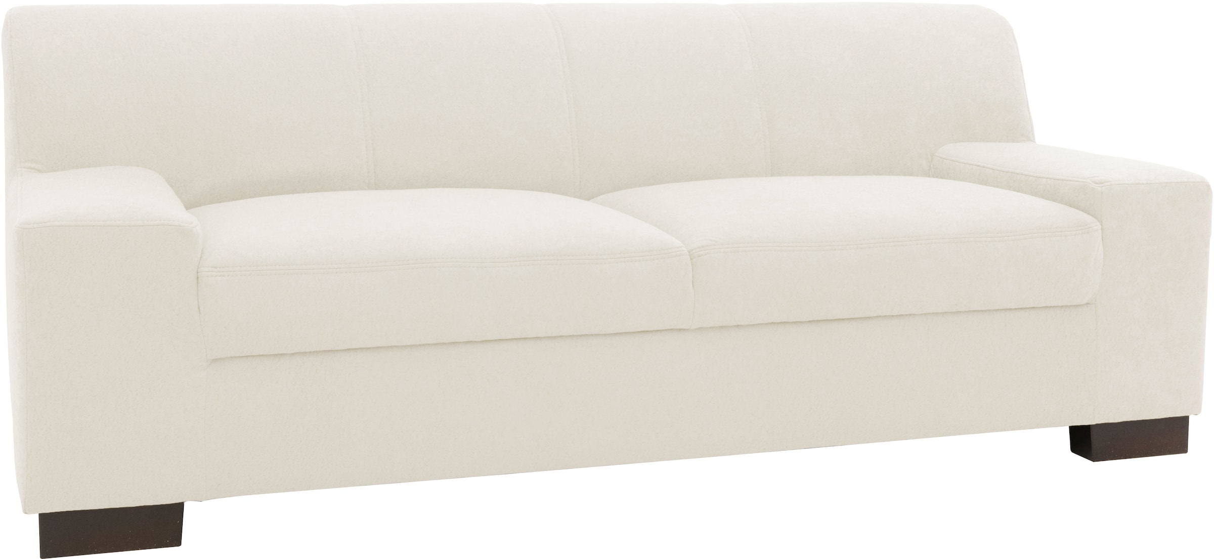 GOODproduct 2-places »Faxxe 194 x 85 cm, auch mit Schlaffunktion« en tissu d'ameublement doux et facile d'entretien