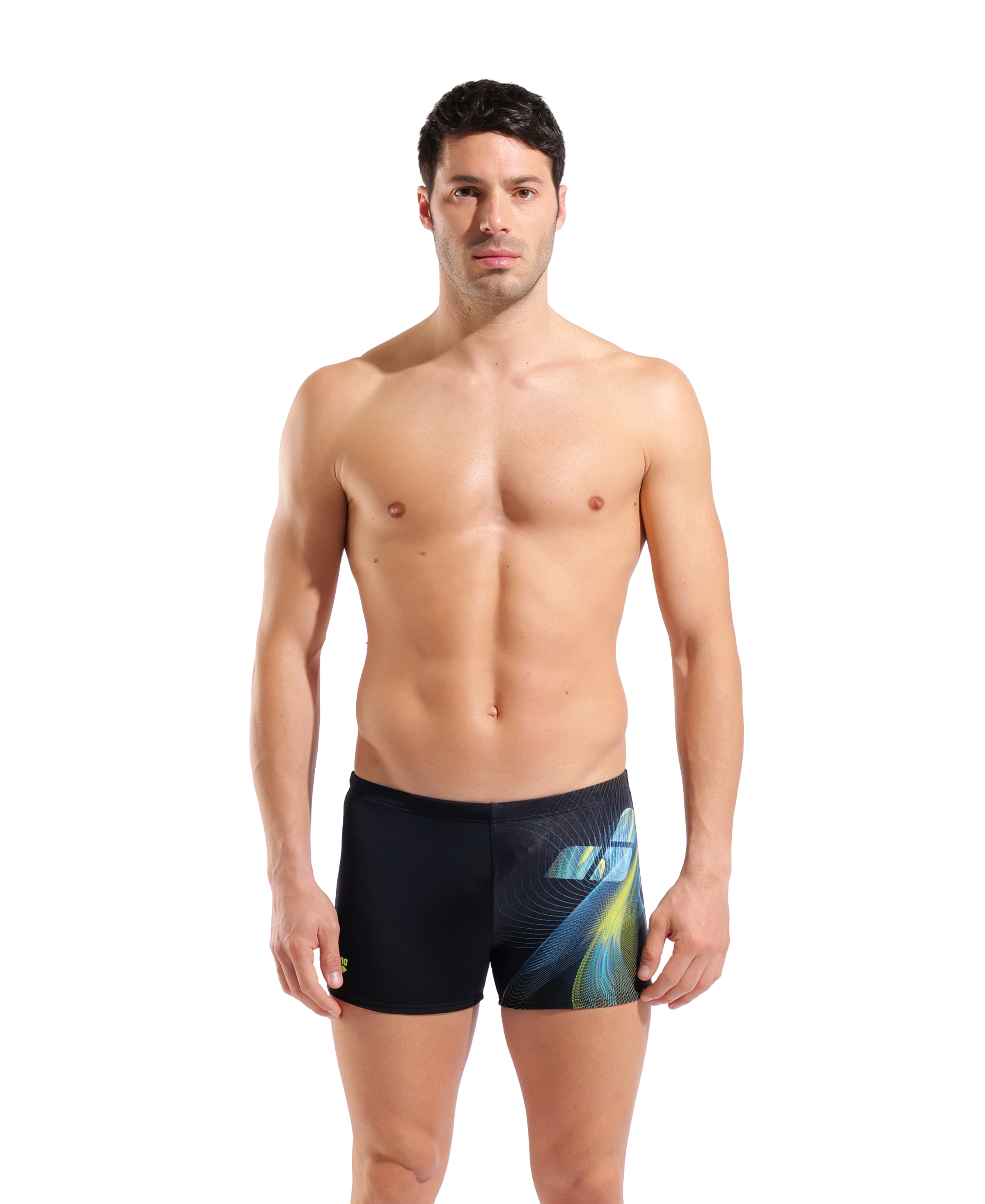 Arena Short de bain »M ARENA JELLYFISH SWIM SHORT« résistant au chlore, à séchage rapide, avec cordon de serrage intérieur