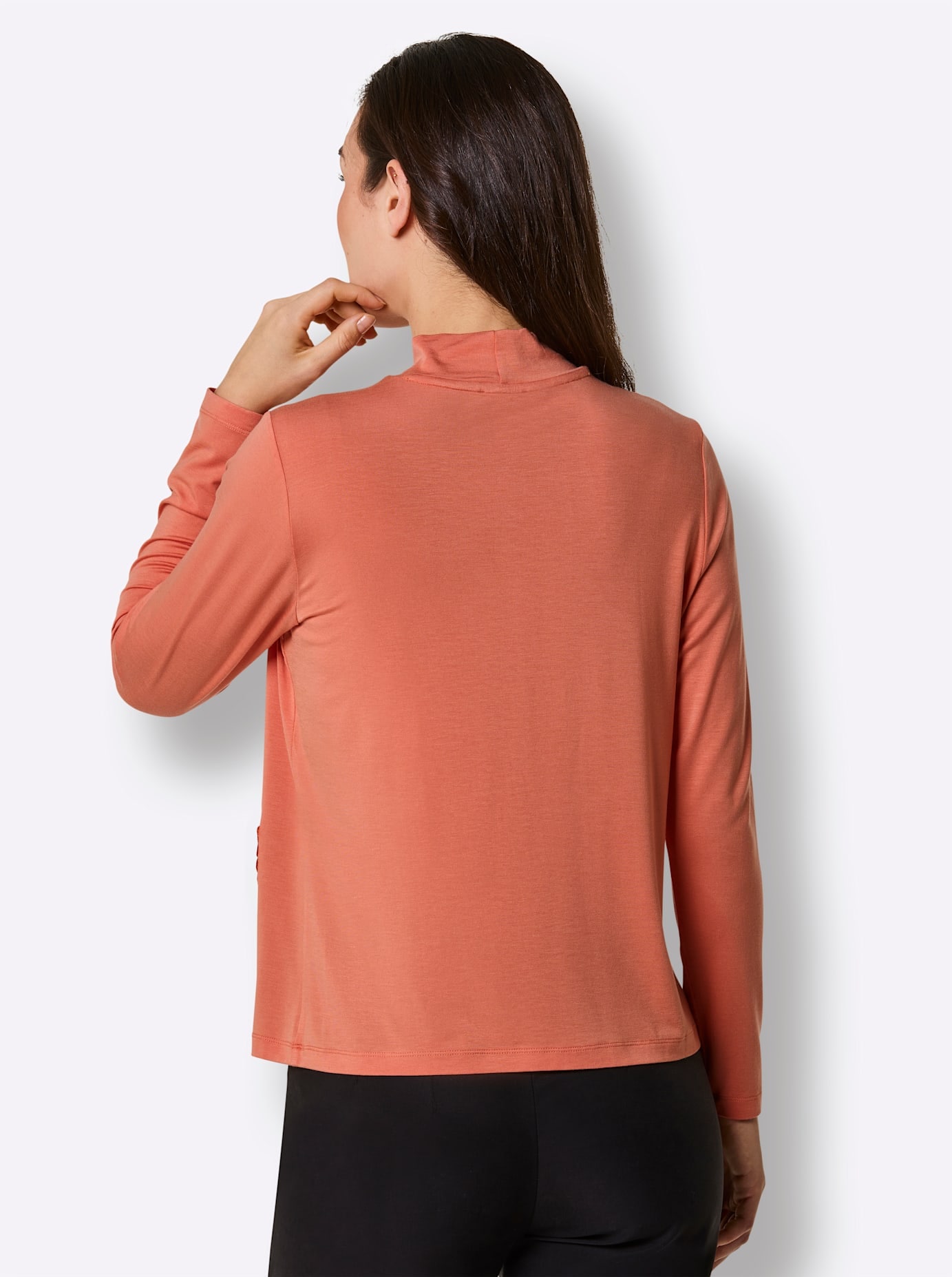 CREATION L PREMIUM T-shirt à col montant »Shirt« 1