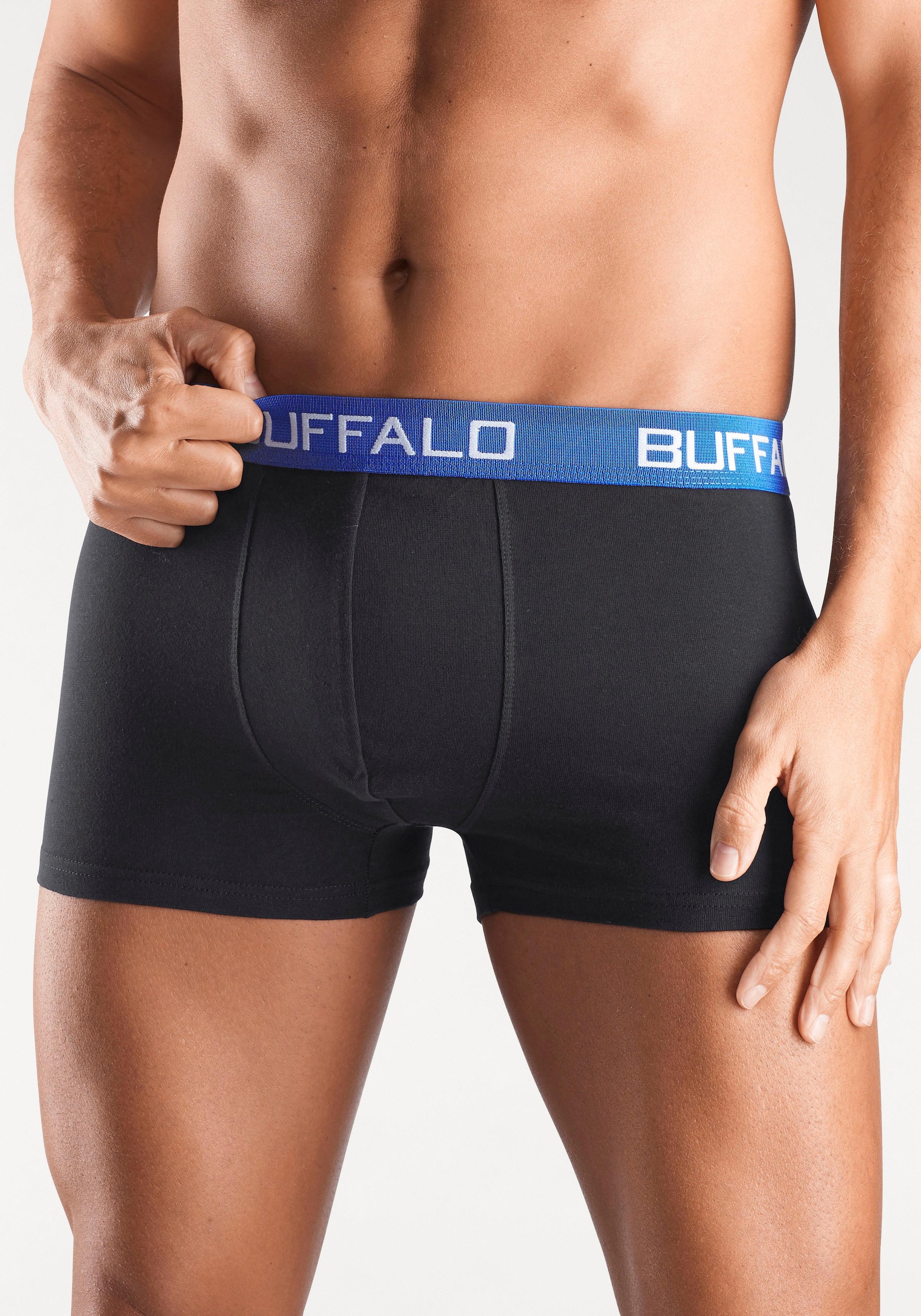 Buffalo Boxer »Boxershorts für Herren« Packung, 4 cuis aus Baumwoll-Mix