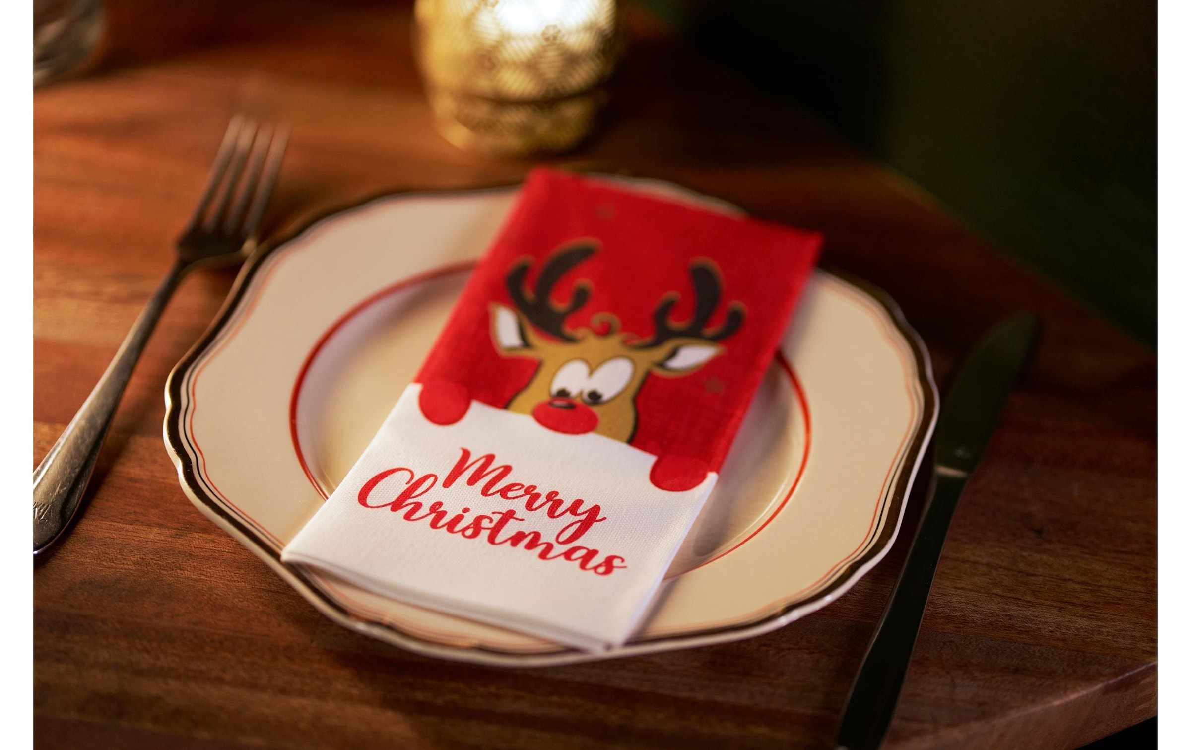   Papierserviette »Duni Bio DSF 1/8, 40 x 40 cm 60 Stück«