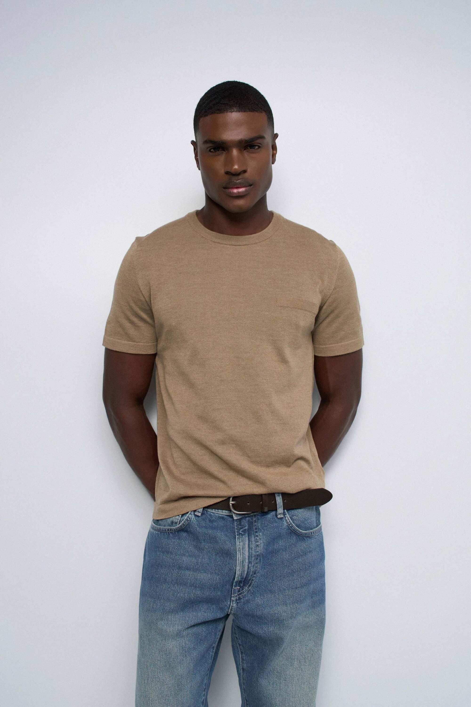 Salsa Strickpullover »Salsa Jeans Pullover Chest Pocket«