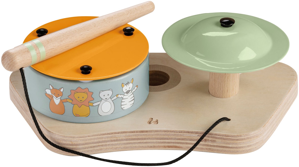 Hauck Jouet instrument de musique »Play Drums S, hauck Animals« für Hauck Play Tray; FSC® - schützt Wald