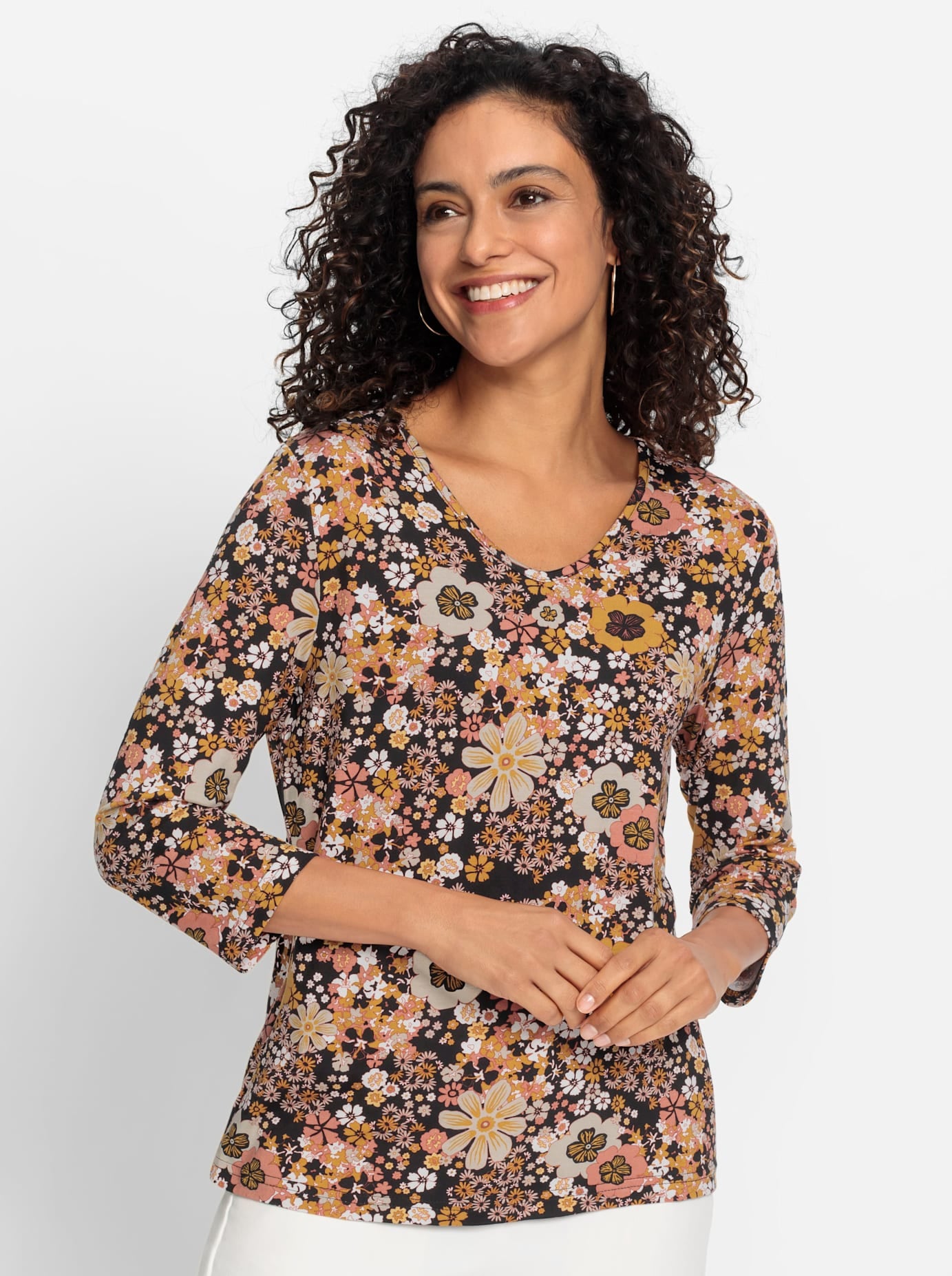 Inspirationen T-shirt à manches 3/4 »3/4-Arm-Shirt« 1 cuis