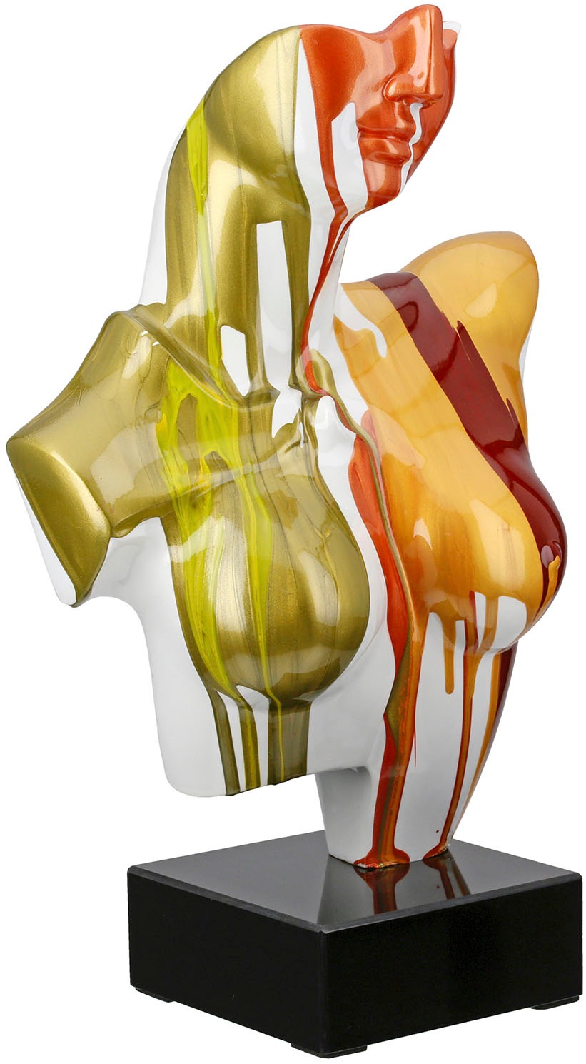 Casablanca by Gilde Dekoobjekt »Skulptur Frau Bella mehrfarbig H. 52 cm«