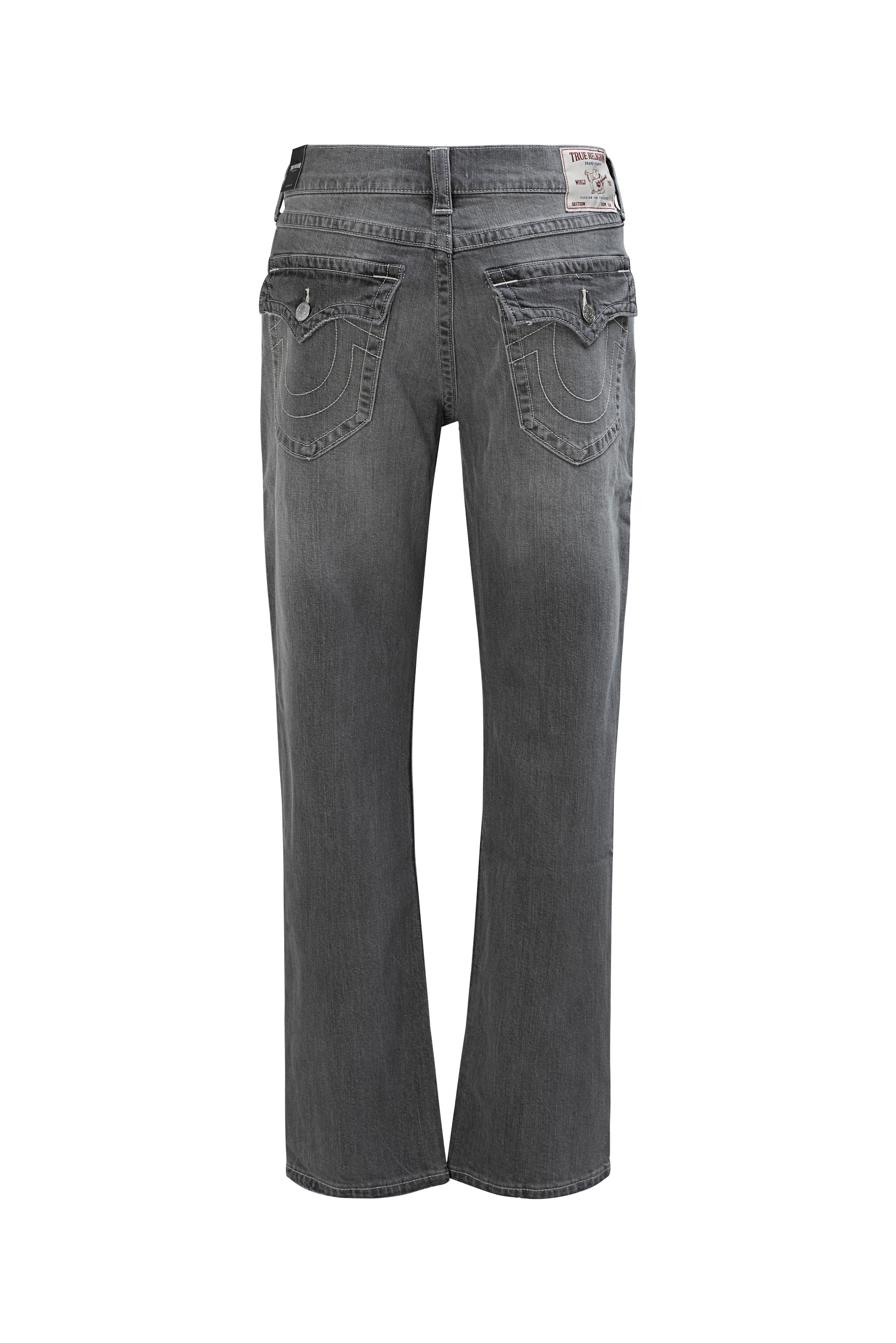 True Religion Jeans droit »RICKY SN FLAP« mélange coton, coupe droite