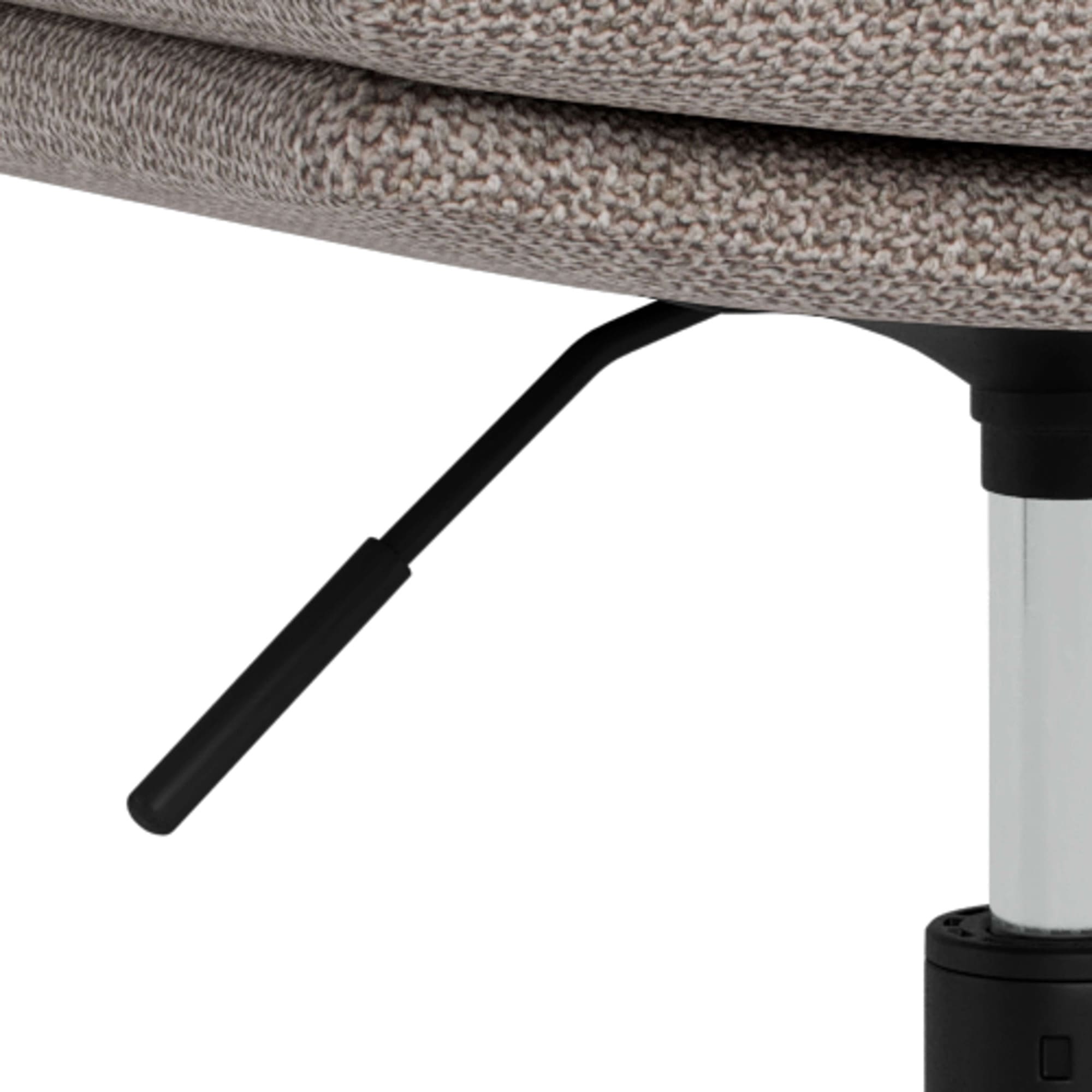 ACTONA GROUP Chaise de bureau »Screibtischstuhl, Arbeitszimmerstuhl, Drehstuhl« () Stuhl, graubraun, Drehfunktion