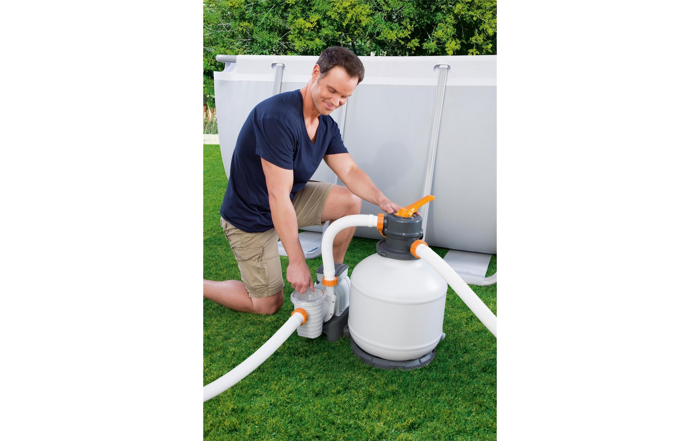 Bestway Système de filtration à sable »6056 l/h« Sandfilterset für Aufstellpools