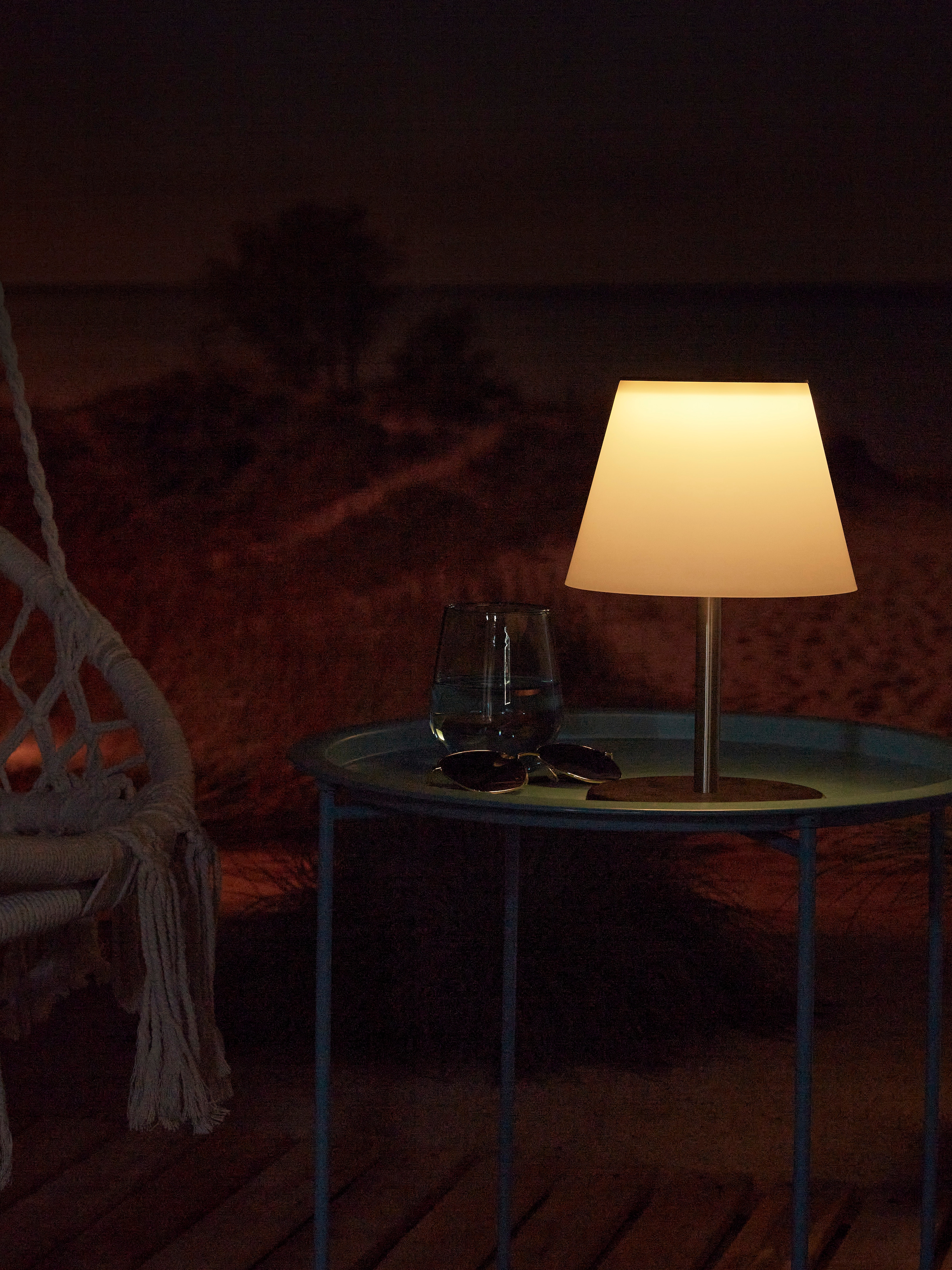 LUXFORM Aussen-Tischleuchte »Solar-Tischlampe - Maspalomas - LED - 15 Lumen« LED-Modul 1 Stk. Solarbetrieben