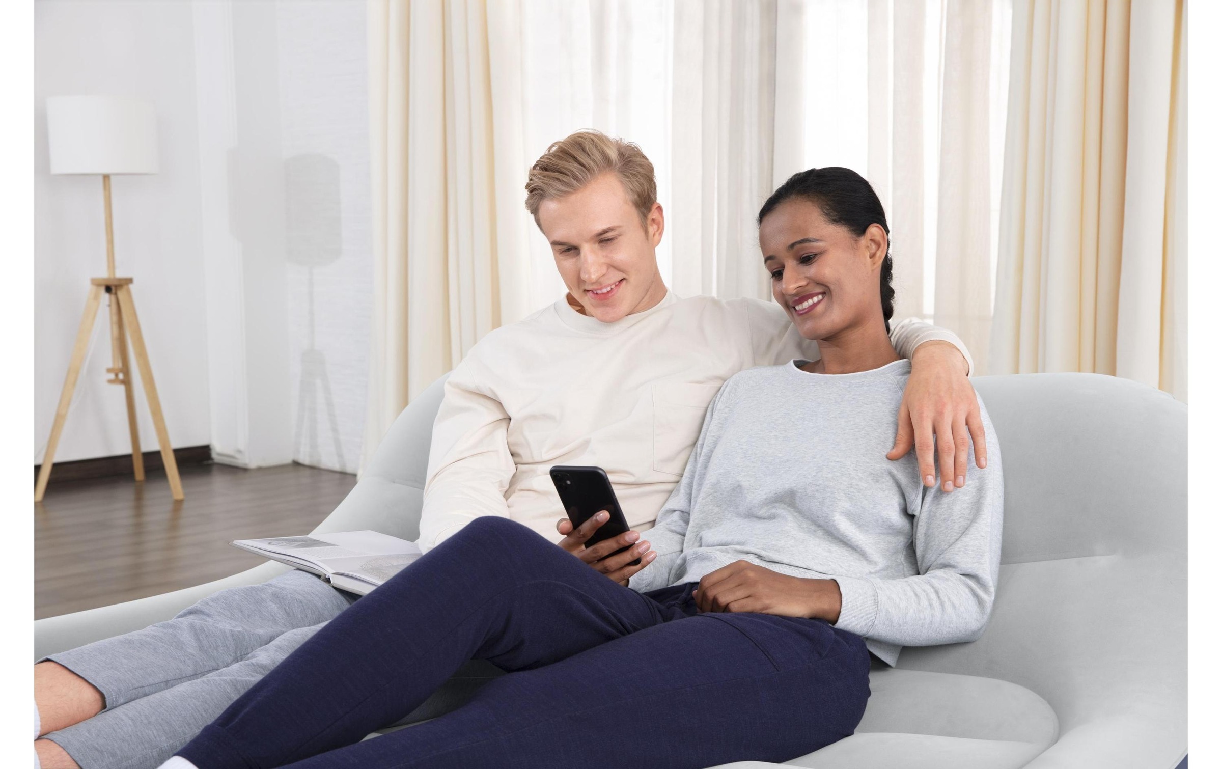 Bestway Lit à air »Tritech Sleekflow Headboard 226 x 152 cm«