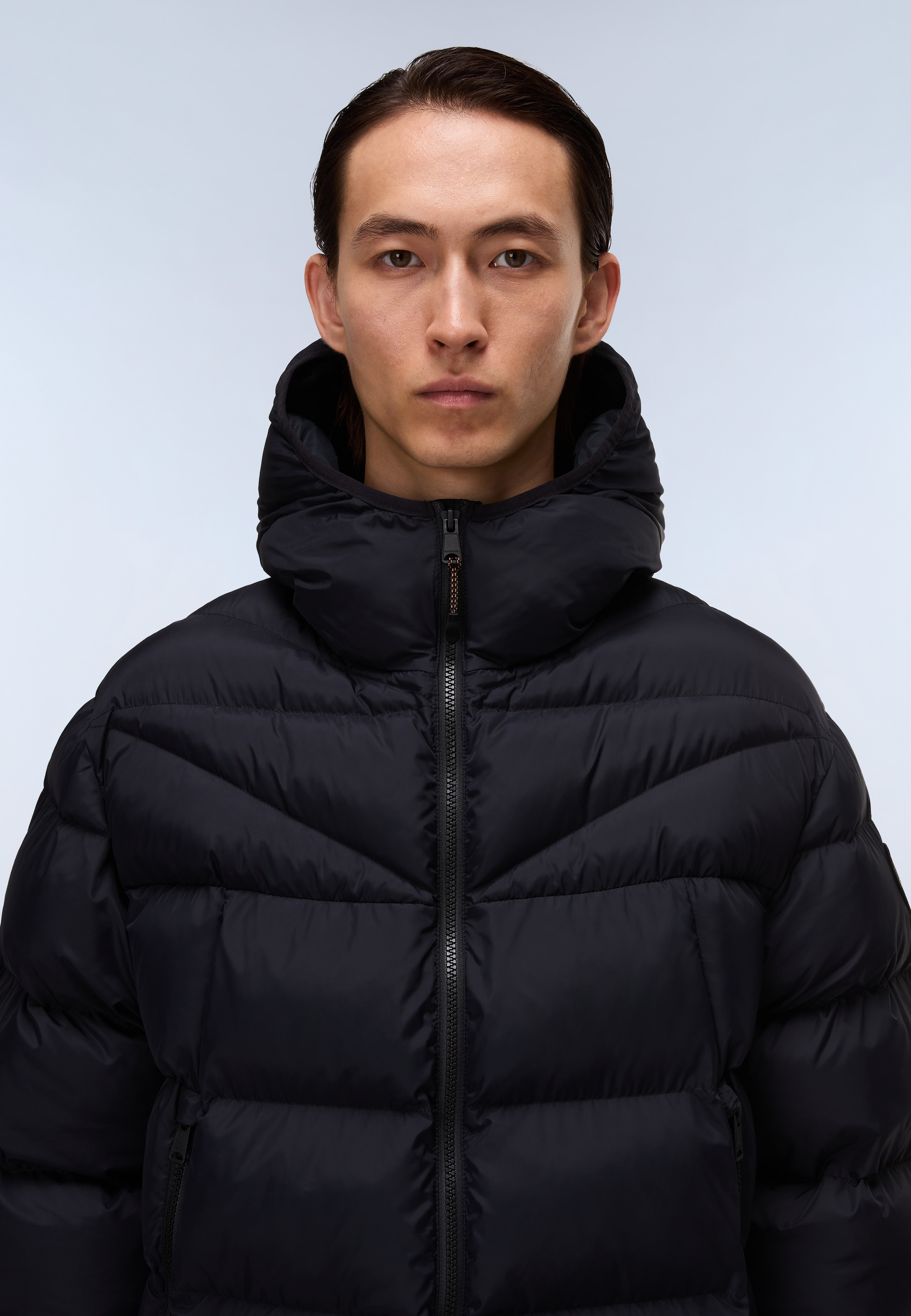 Napapijri Veste matelassée »A-MOLVENO HOOD BLACK BEAUTY« également en grandes tailles,