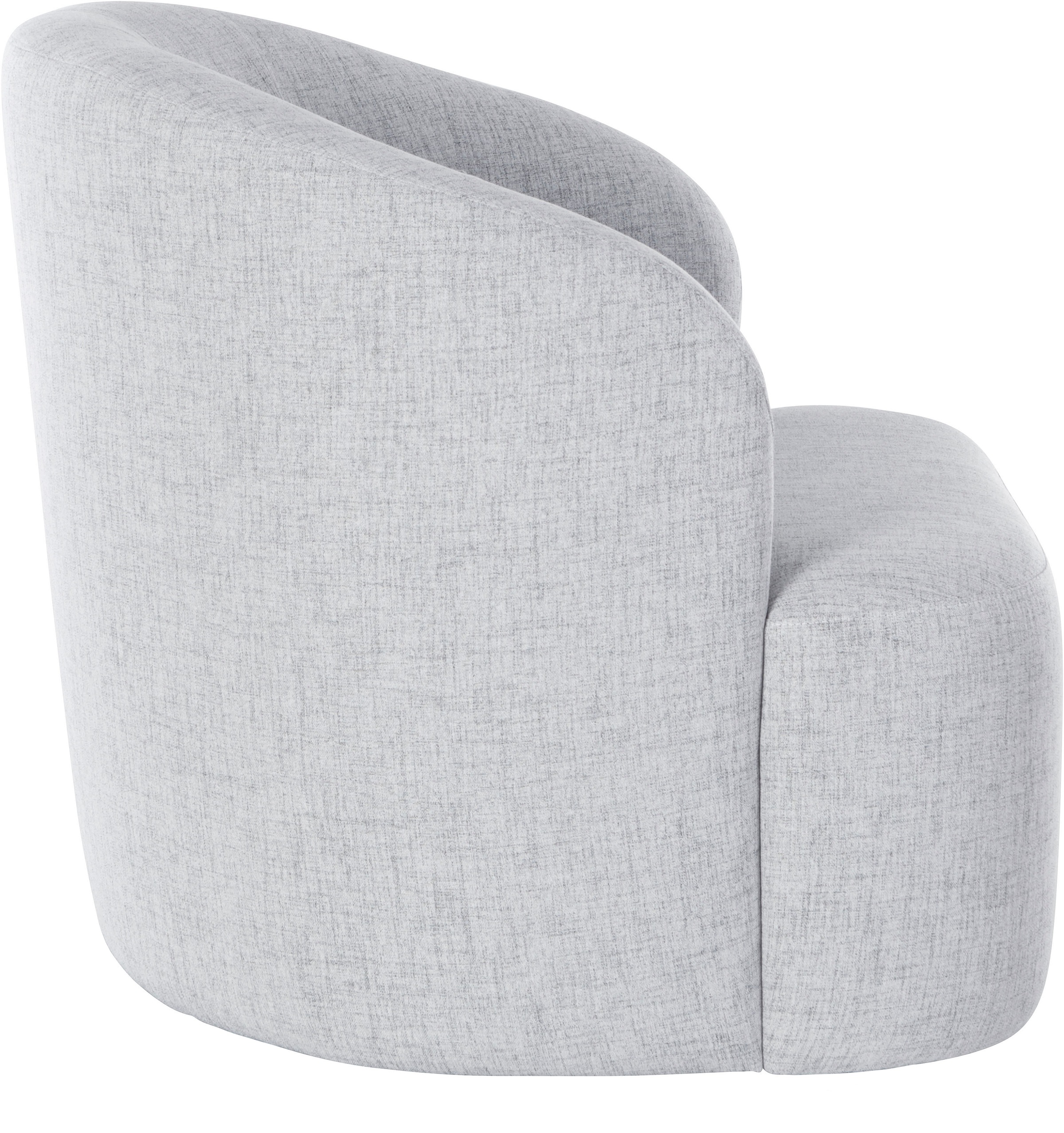 LeGer Home by Lena Gercke Fauteuil pivotant »Dilara Sessel« dossier et façade arrondis, en 3 qualités de revêtement