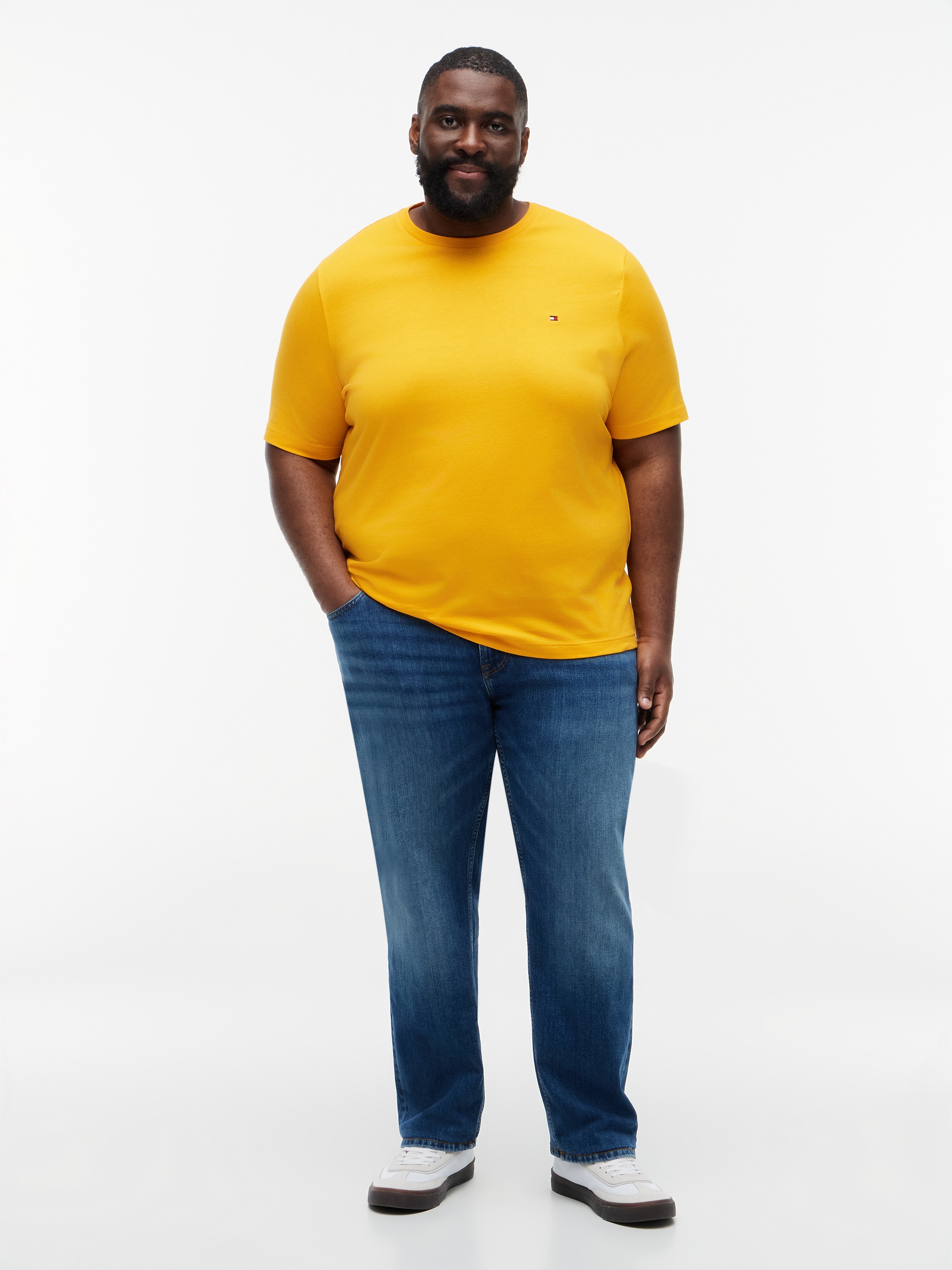 Tommy Hilfiger Big & Tall T-Shirt »BT-ESS SEASONAL REGULAR SOLID« Grosse Grössen