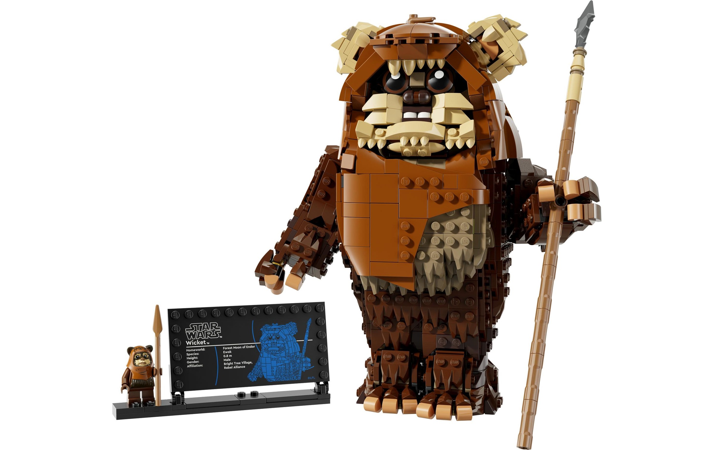 LEGO® Pions de construction »Star Wars Der Ewok Wicket 75430« Baubare Figur von Wicket