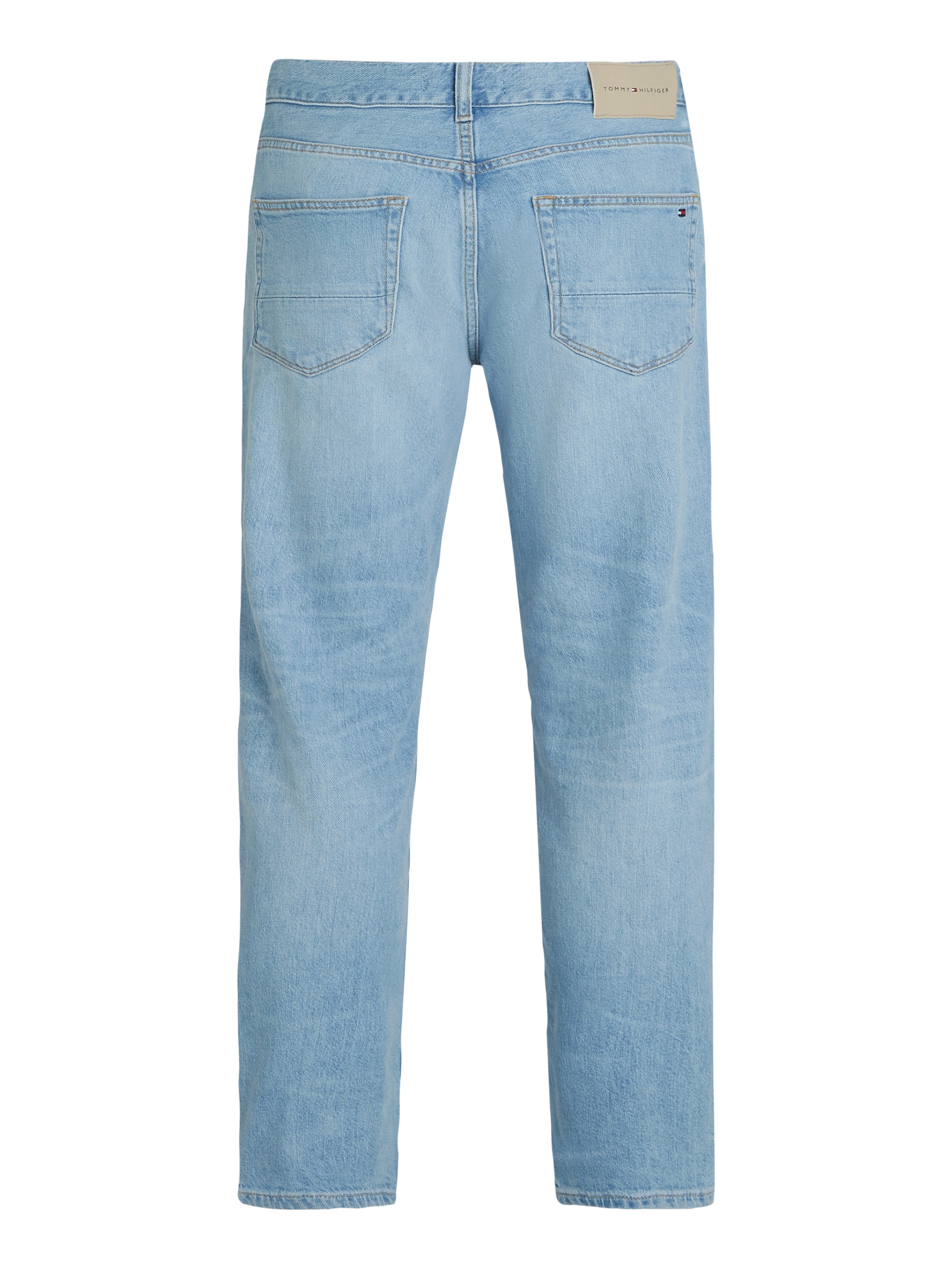 Tommy Hilfiger Jeans droit »STRAIGHT DENTON STR MESA BLUE« in hellblauer Waschung