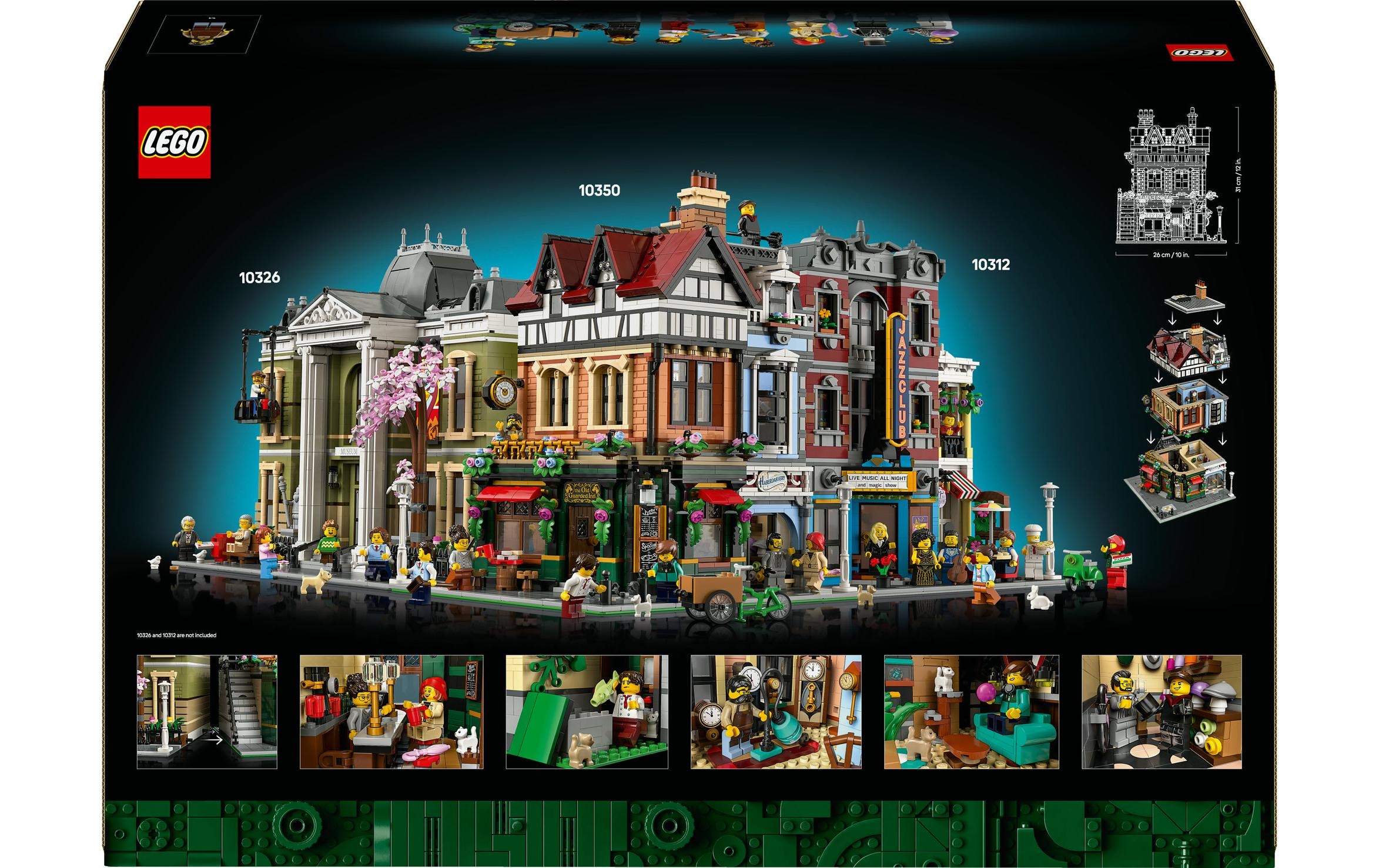 LEGO® Konstruktionsspielsteine »Icons im Tudorstil 10350«