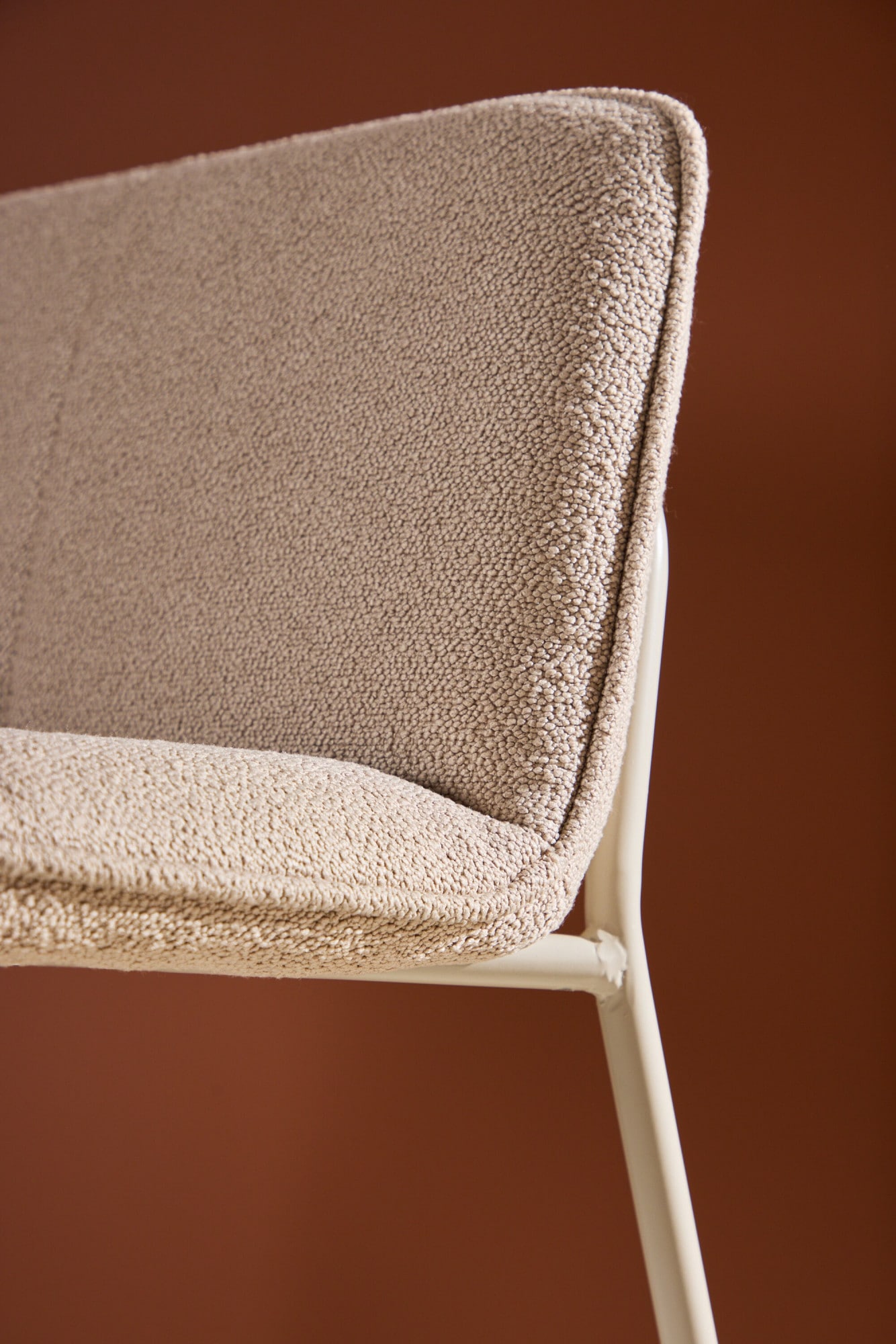 Venture Home Tabouret de bar »Bisbee, 2er-Set Barhocker mit Fussstütze, belastbar bis 120 kg« Ensemble, 2 cuis tlg. Tresenstuhl, weicher Bezug, Stahlbeine, Fussstütze, modern