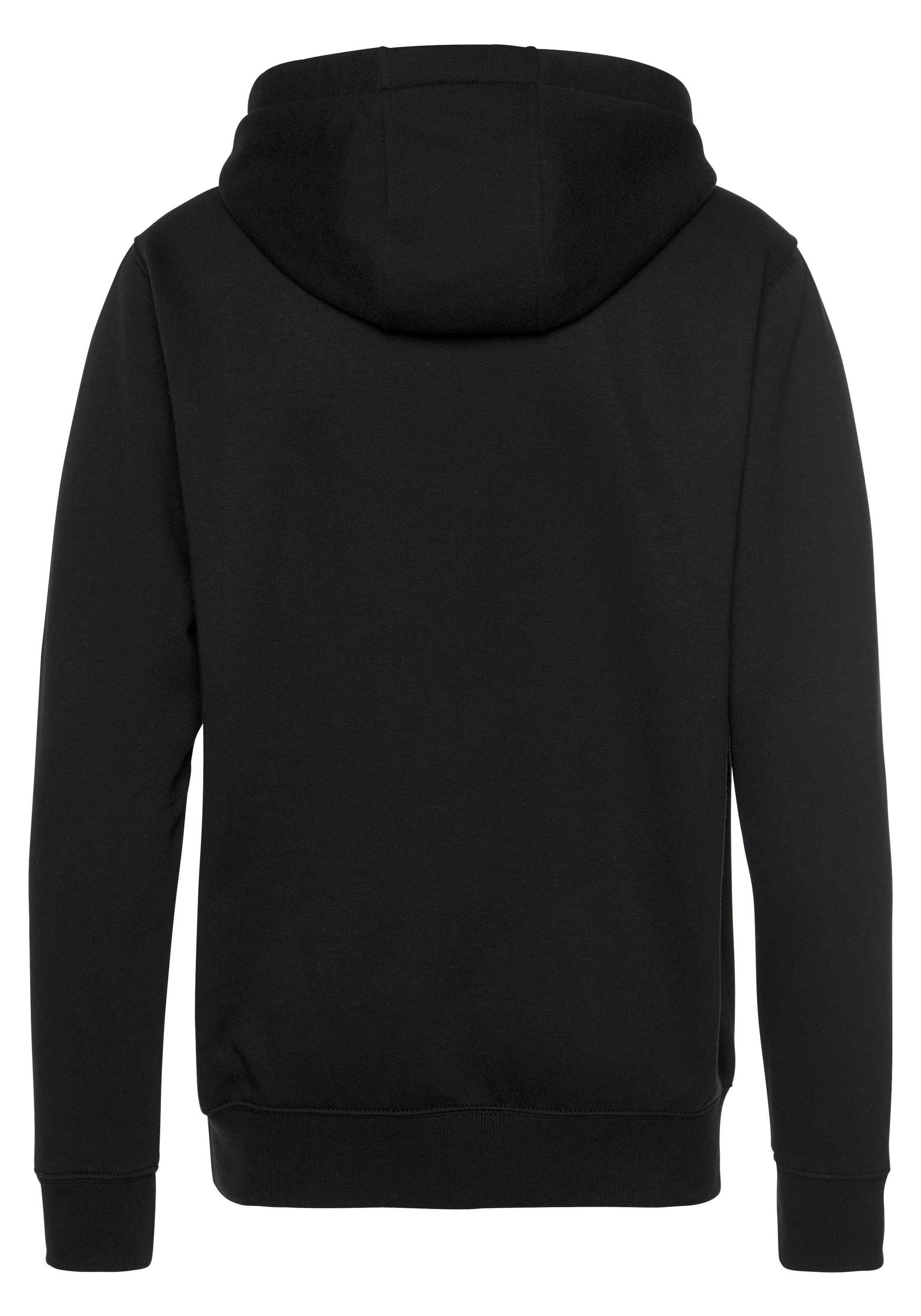 Man's World Kapuzensweatshirt lange Ärmel,  lockere Passform,  unifarben,  mit Kapuze