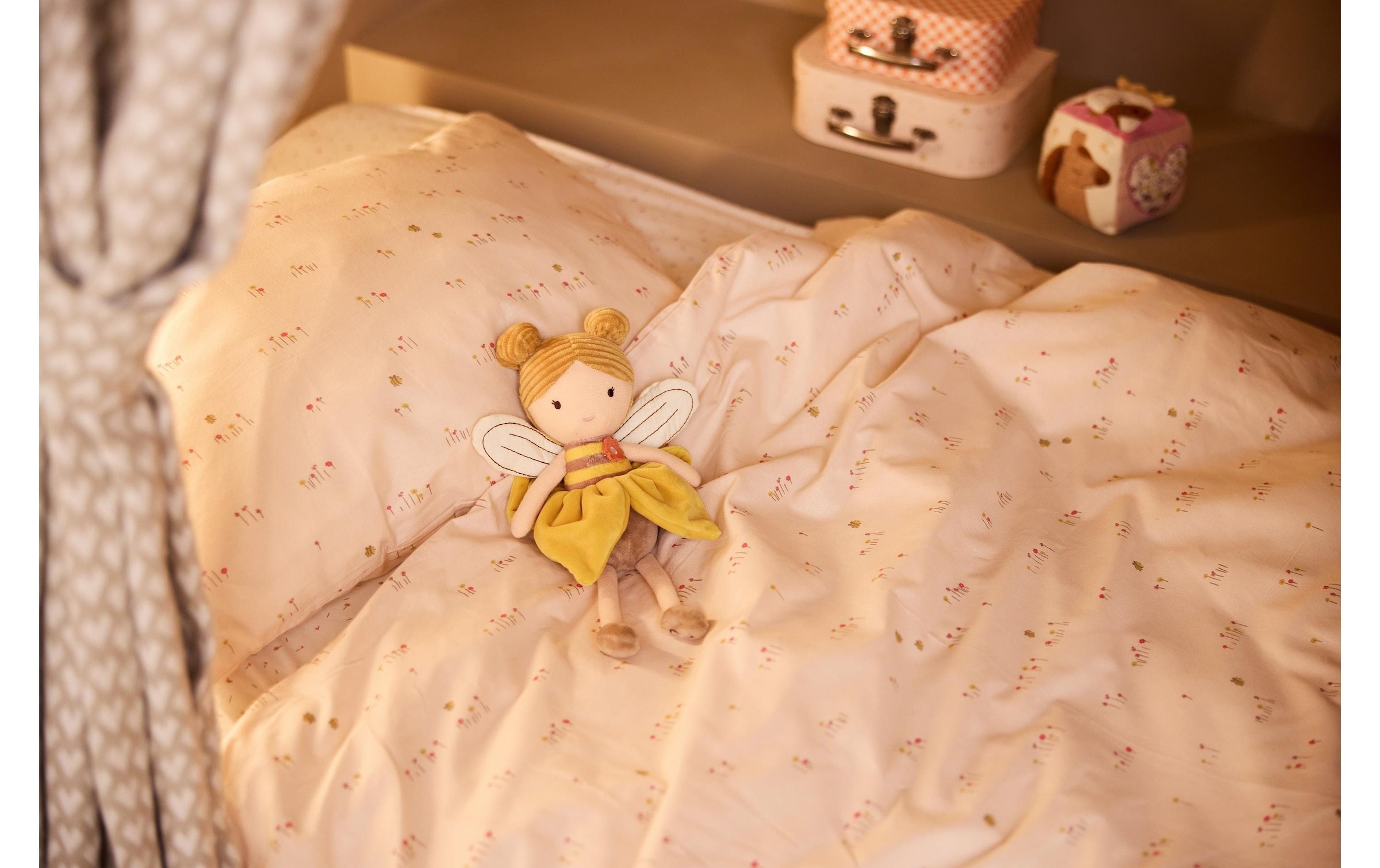 Jollein Kinderbettwäsche »Pretty Picnic 100 x 135 cm + 40 x 60 cm« 2