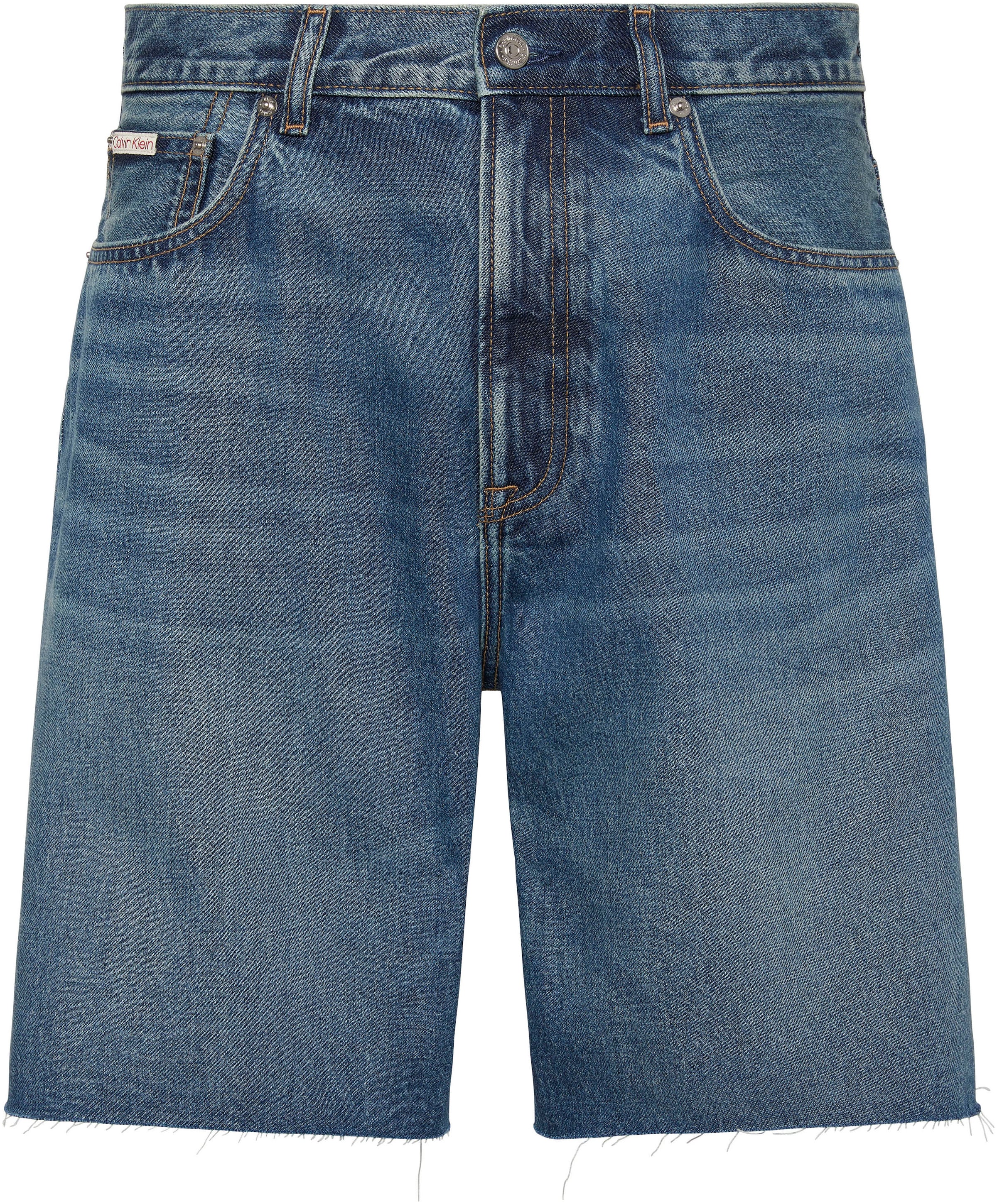 Calvin Klein Jeans Short »90S SHORT GREENWOOD«  Regular fit mit abgeschnittenem Beinsaum