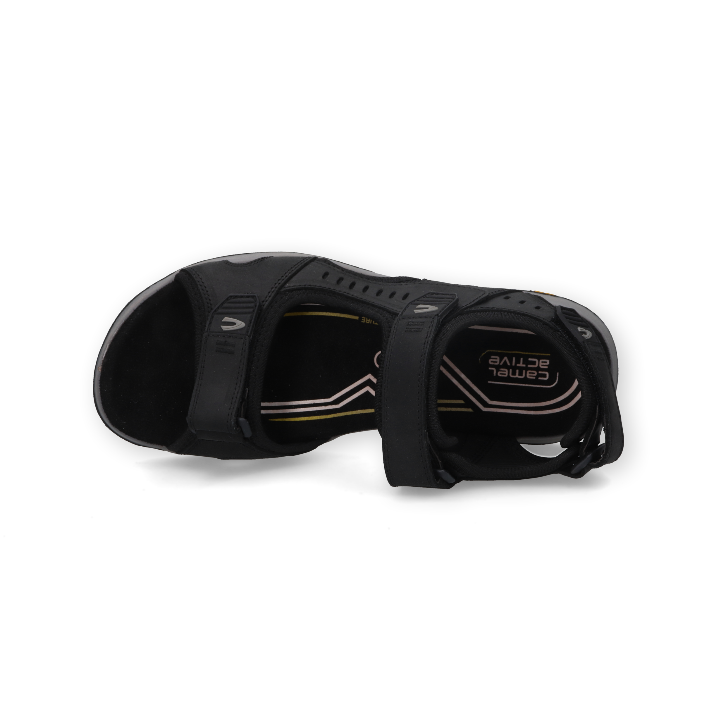 camel active Sandale de trekking  chaussure à scratch, chaussure d'été, chaussure outdoor avec logo