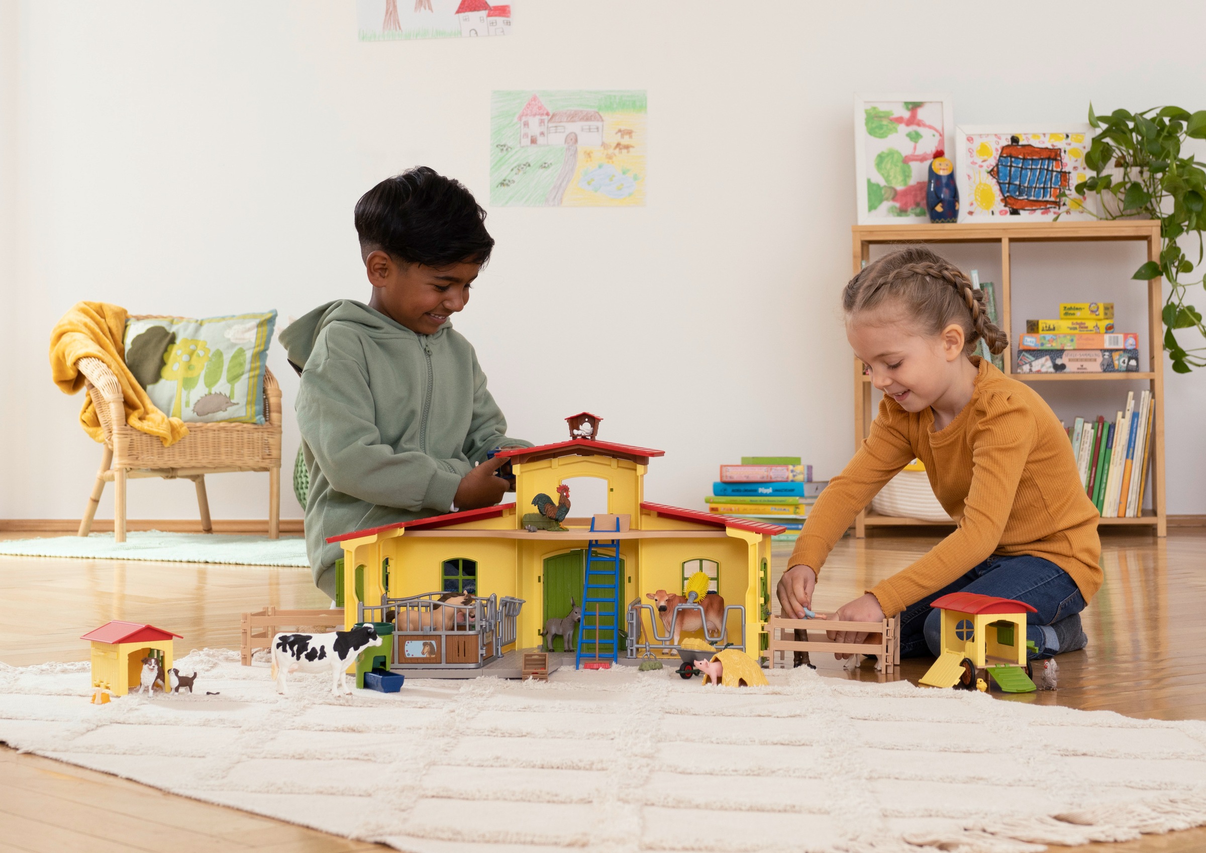 Schleich® Monde de jeu »FARM WORLD, Hühnerstall (42572)«