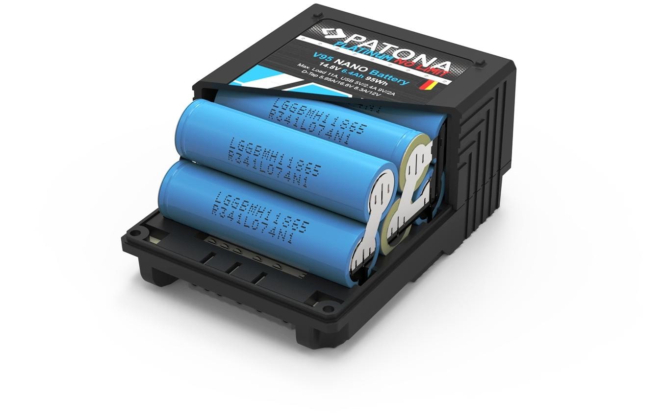   Batterie rechargeable »Patona Platinum NANO Akku für Sony DSR 600P« 6.400 mAh