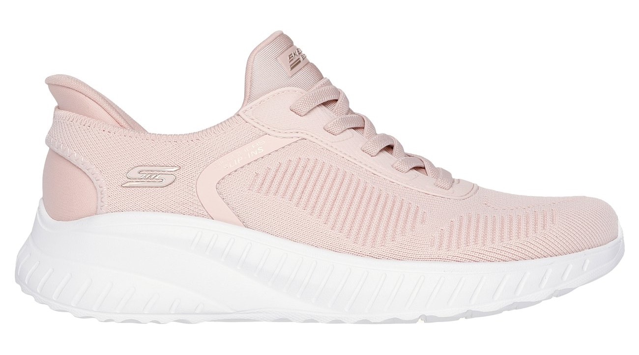 Skechers Baskets slip-on »BOBS SQUAD CHAOS-CURRENT MUSE«  , Slipper, Freizeitschuh in veganer Verarbeitung