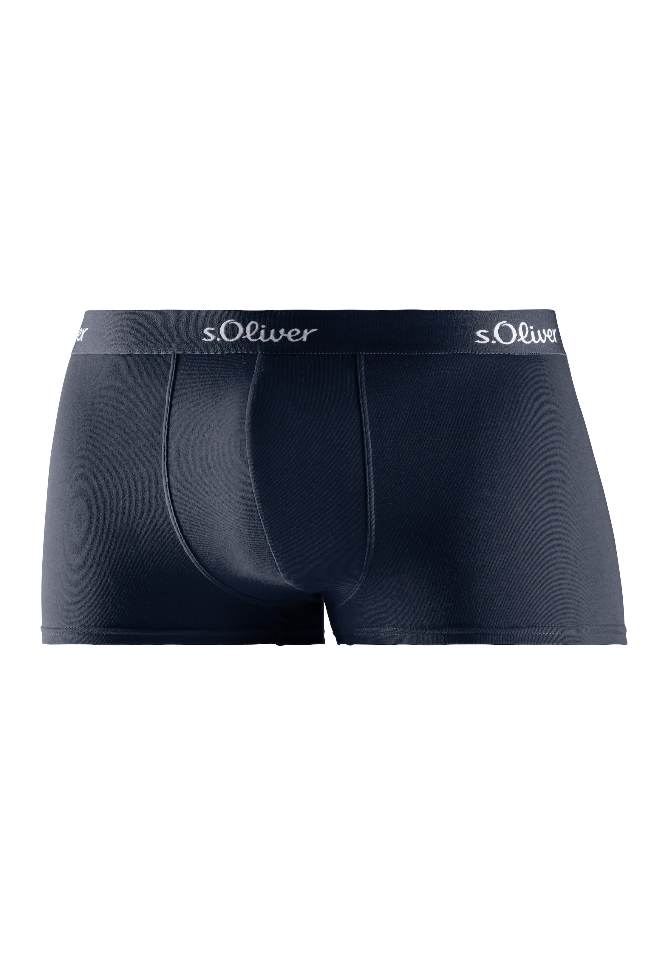 s.Oliver Hipster Packung, 2 Stk. mit farblich passendem Logo-Webbund